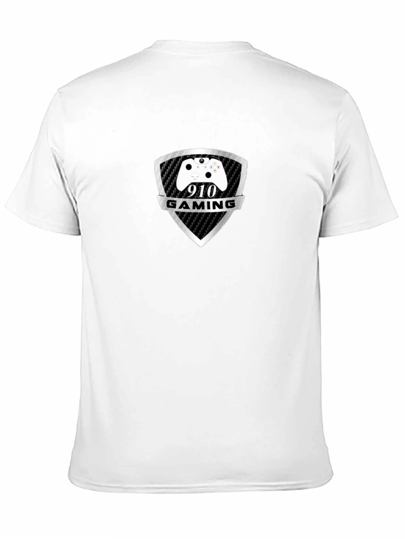 910 Gaming T-Shirt - Black Cotton Gamer Tee