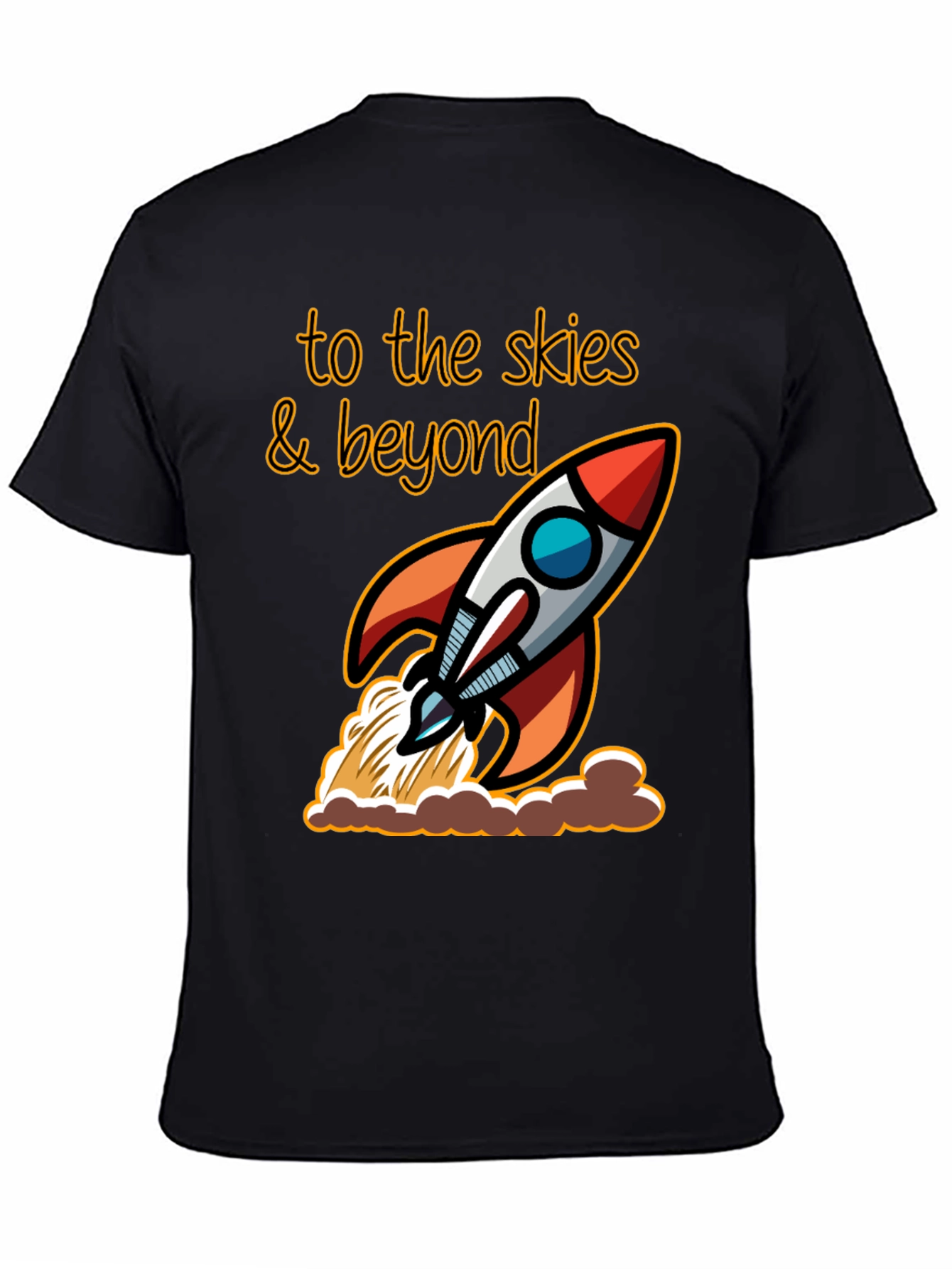Rocket to the Skies T-Shirt - Adventure Awaits!