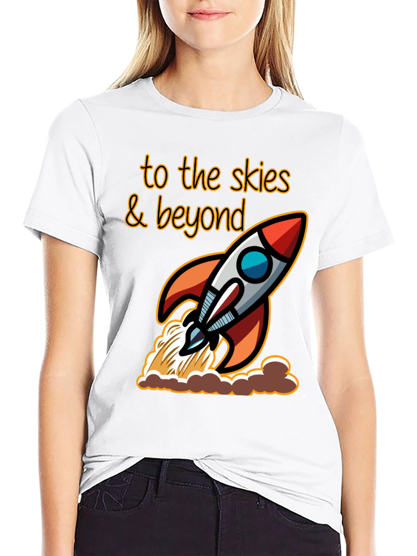 Rocket to the Skies T-Shirt - Adventure Awaits!
