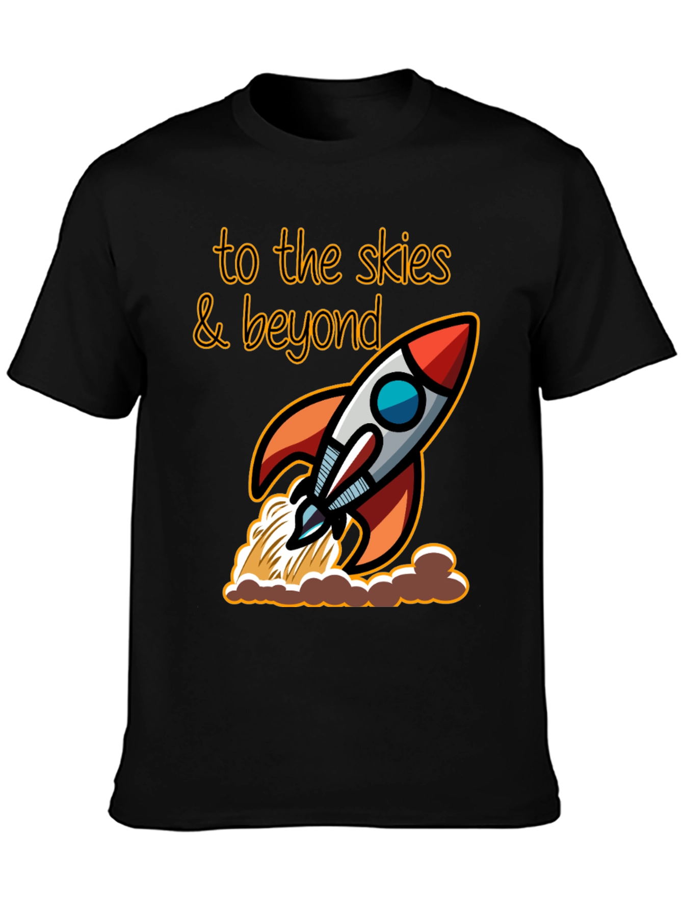 Rocket to the Skies T-Shirt - Adventure Awaits!