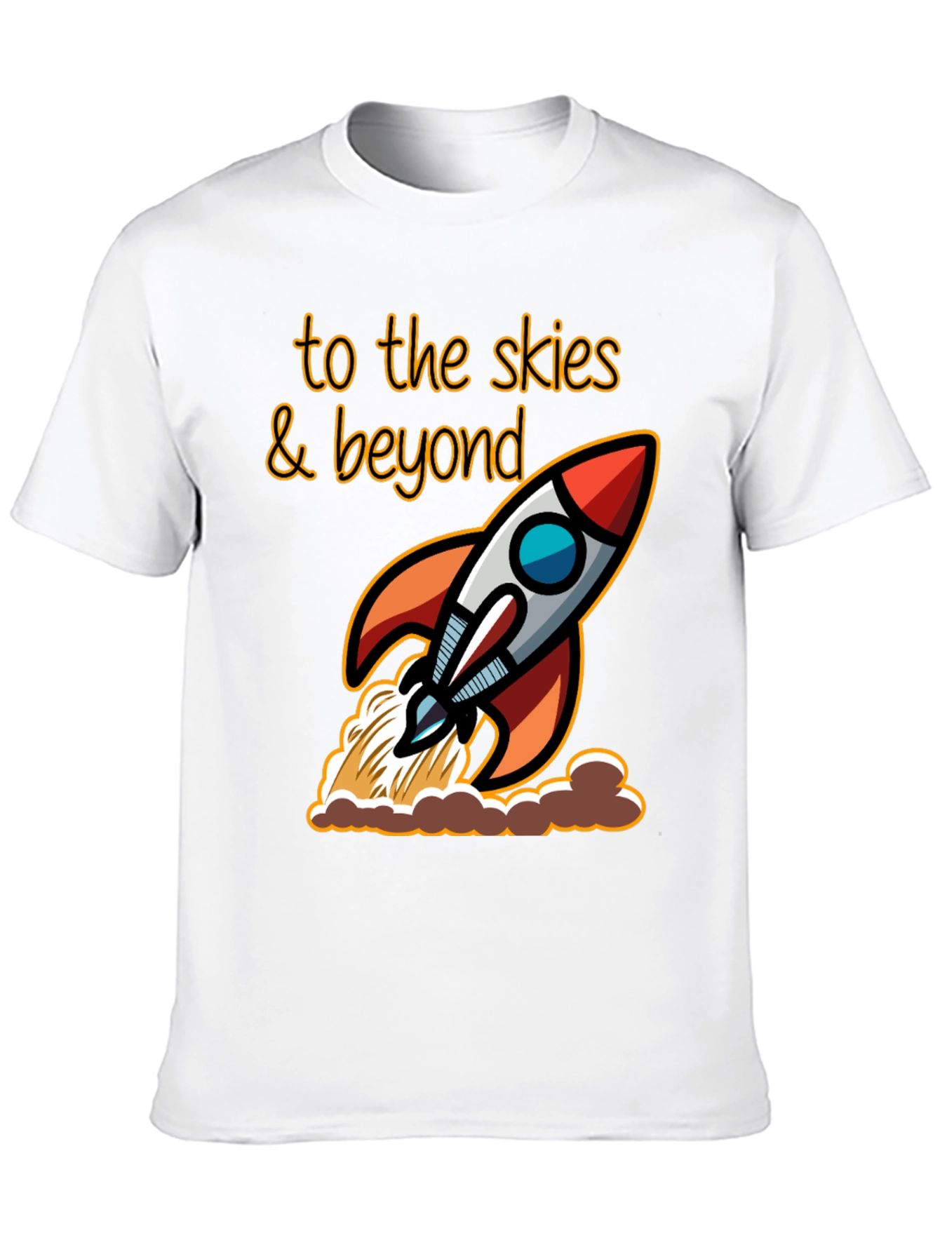 Rocket to the Skies T-Shirt - Adventure Awaits!