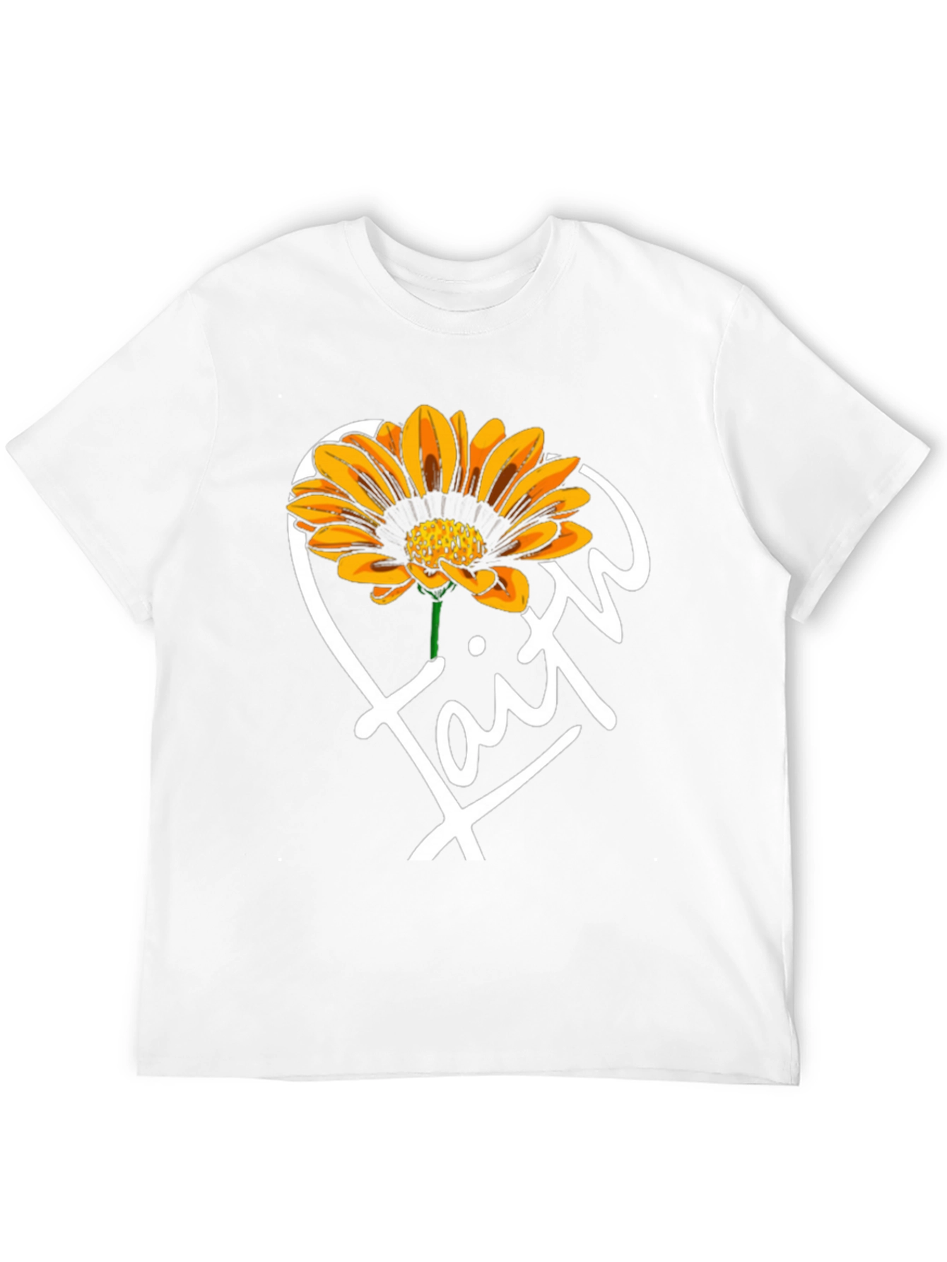 Faith Sunflower Graphic T-Shirt