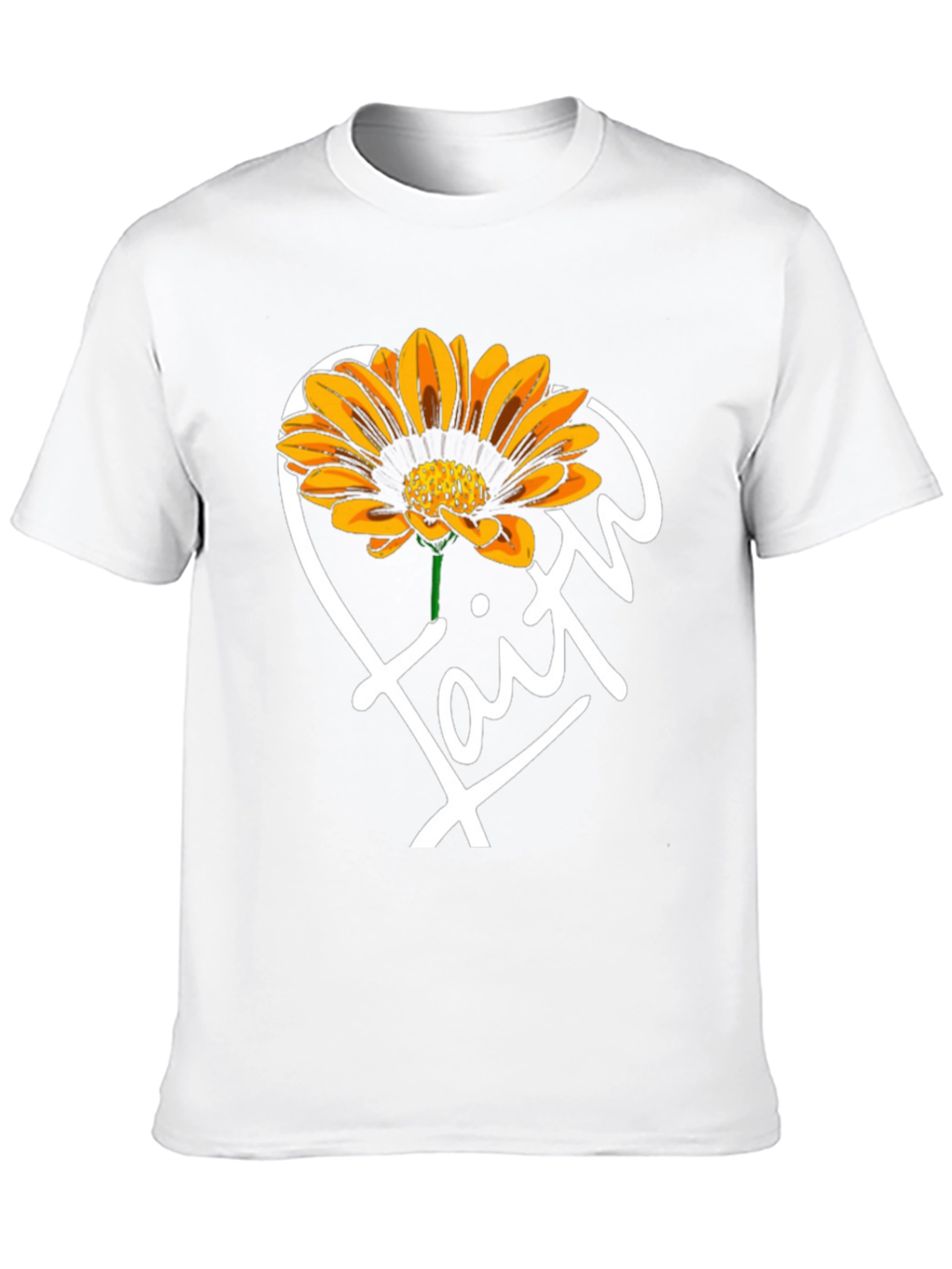 Faith Sunflower Graphic T-Shirt