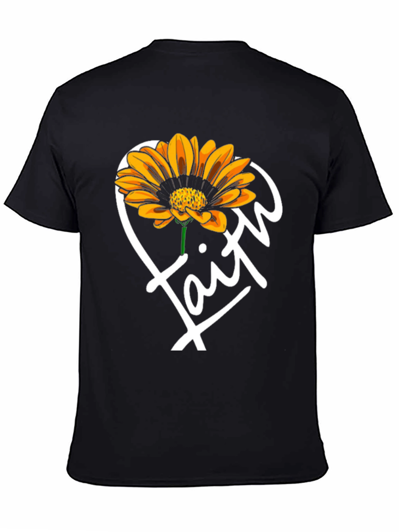 Faith Sunflower Graphic T-Shirt