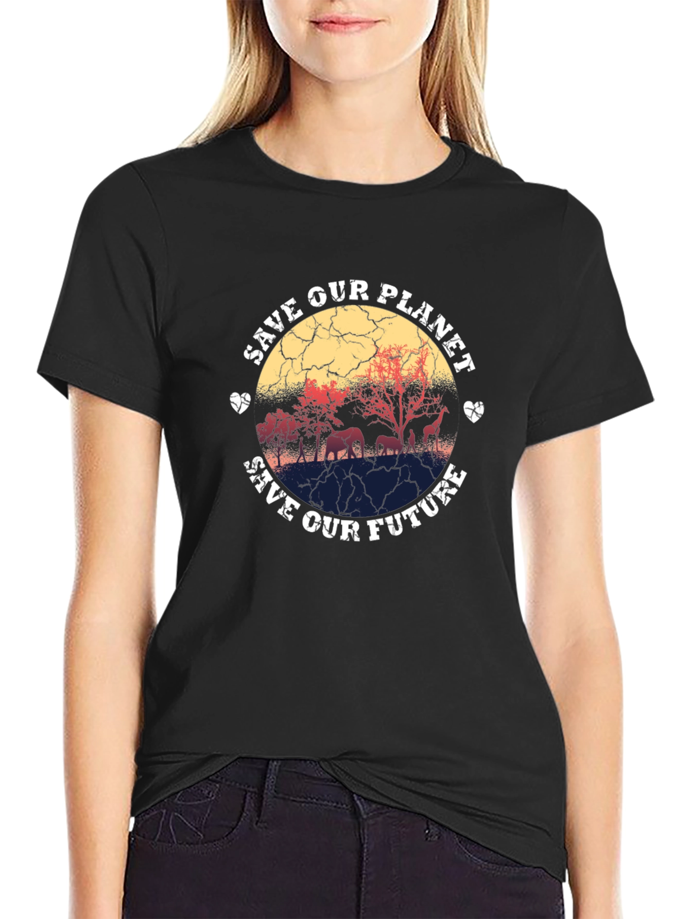 Save Our Planet Graphic T-Shirt
