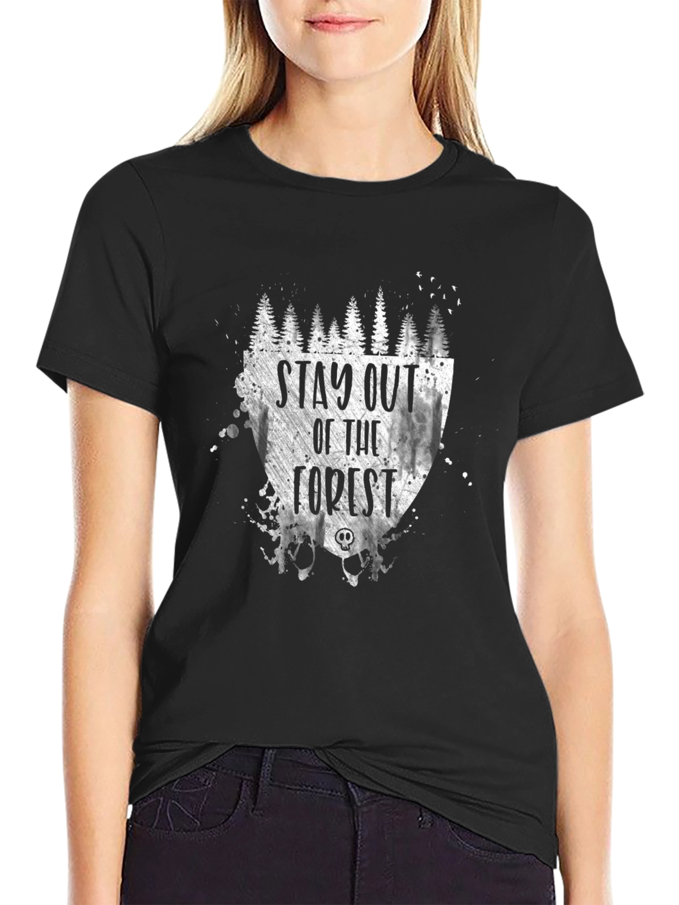 Stay Out of the Forest Graphic T-Shirt