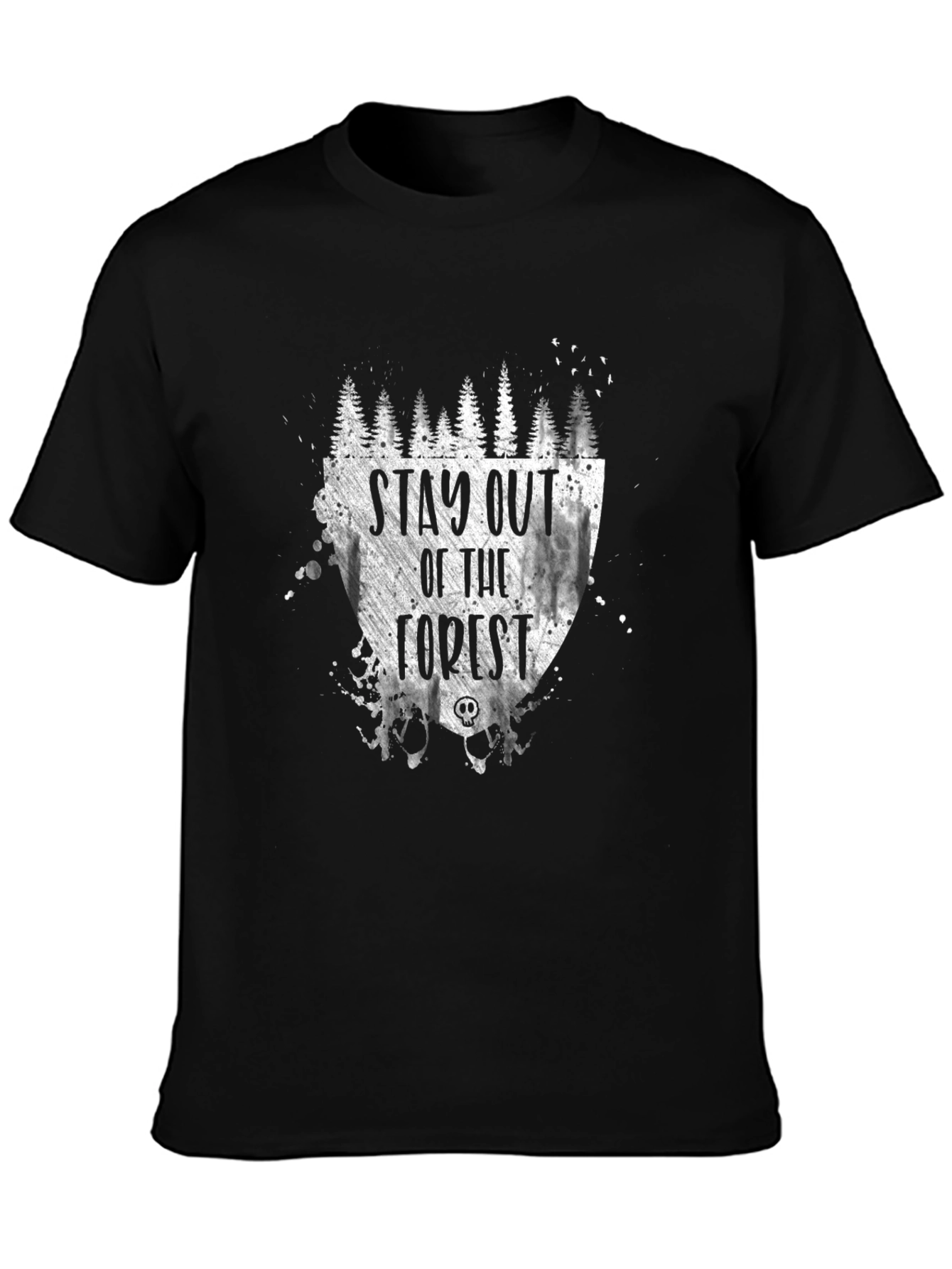 Stay Out of the Forest Graphic T-Shirt