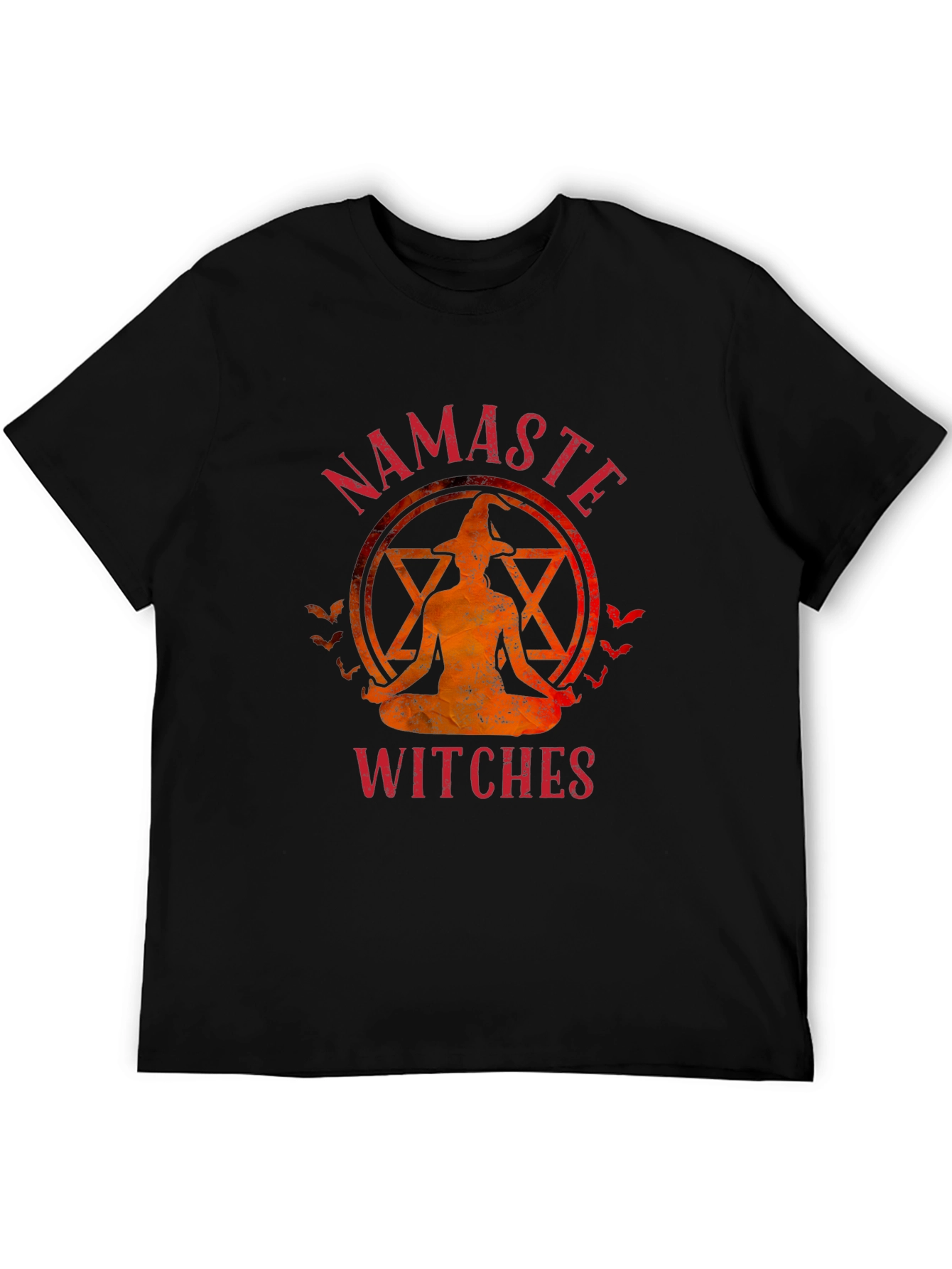 Namaste Witches T-Shirt Halloween Yoga Tee