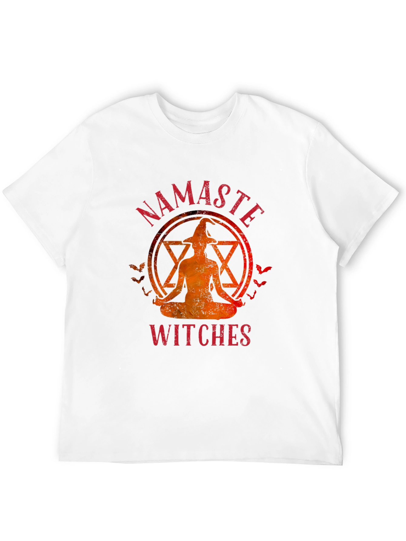 Namaste Witches T-Shirt Halloween Yoga Tee