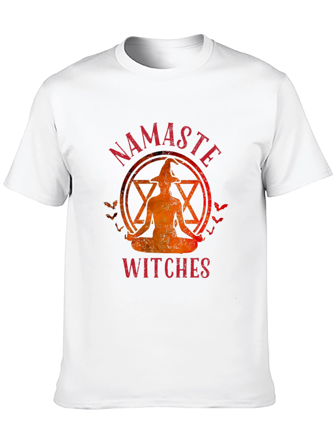 Namaste Witches T-Shirt Halloween Yoga Tee