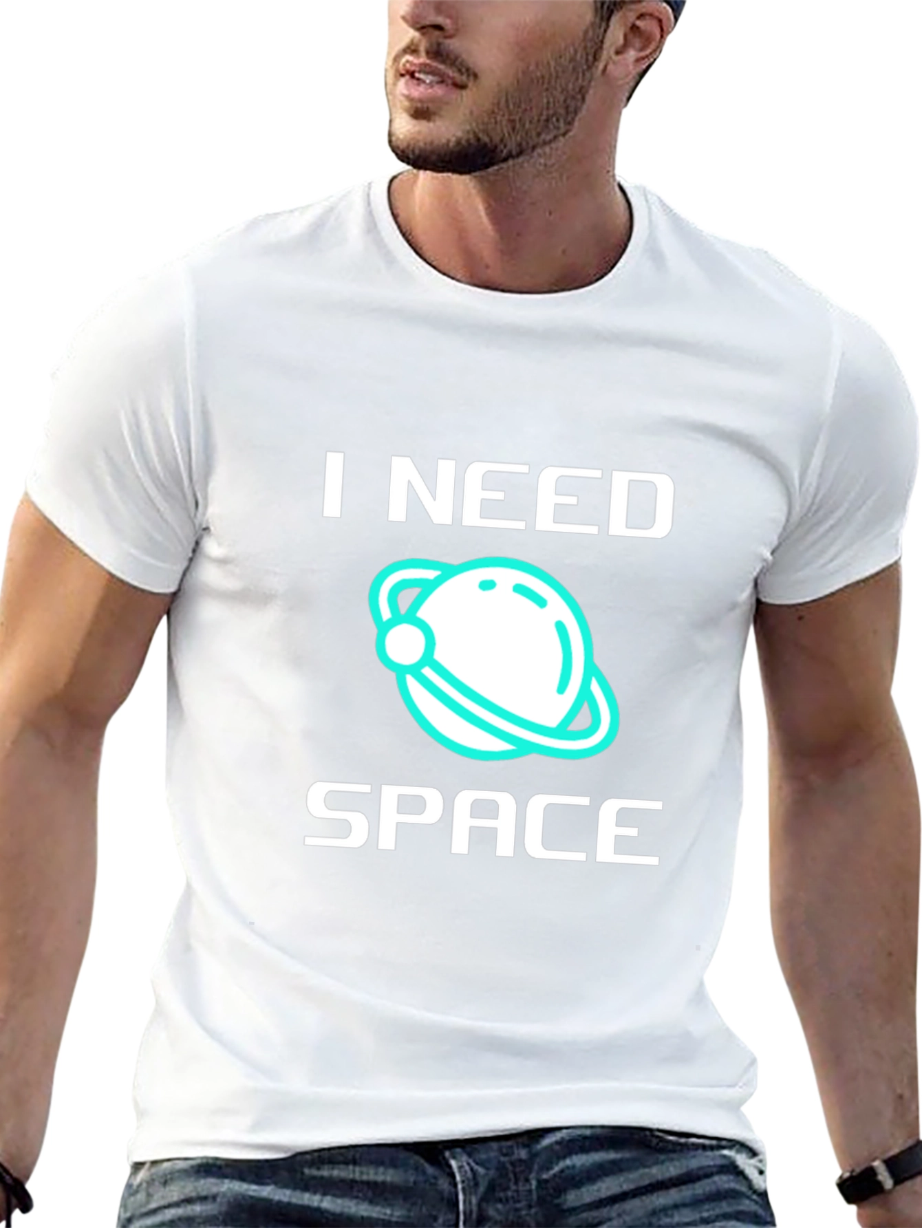 I Need Space T-Shirt - Graphic Tee Astronomy Lover