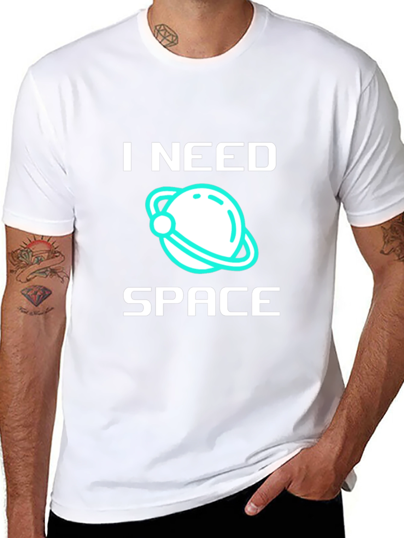 I Need Space T-Shirt - Graphic Tee Astronomy Lover