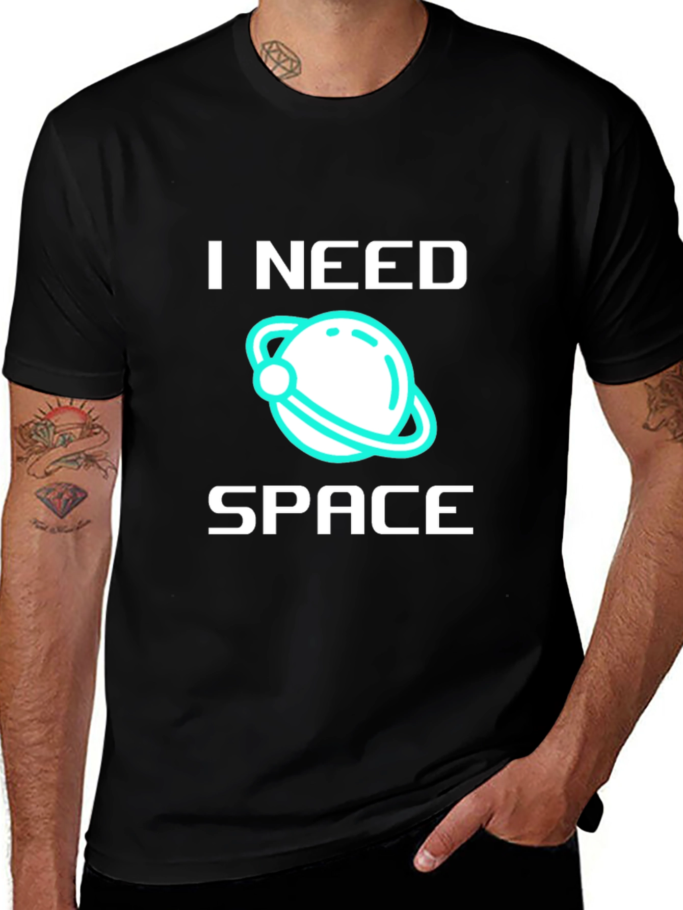 I Need Space T-Shirt - Graphic Tee Astronomy Lover
