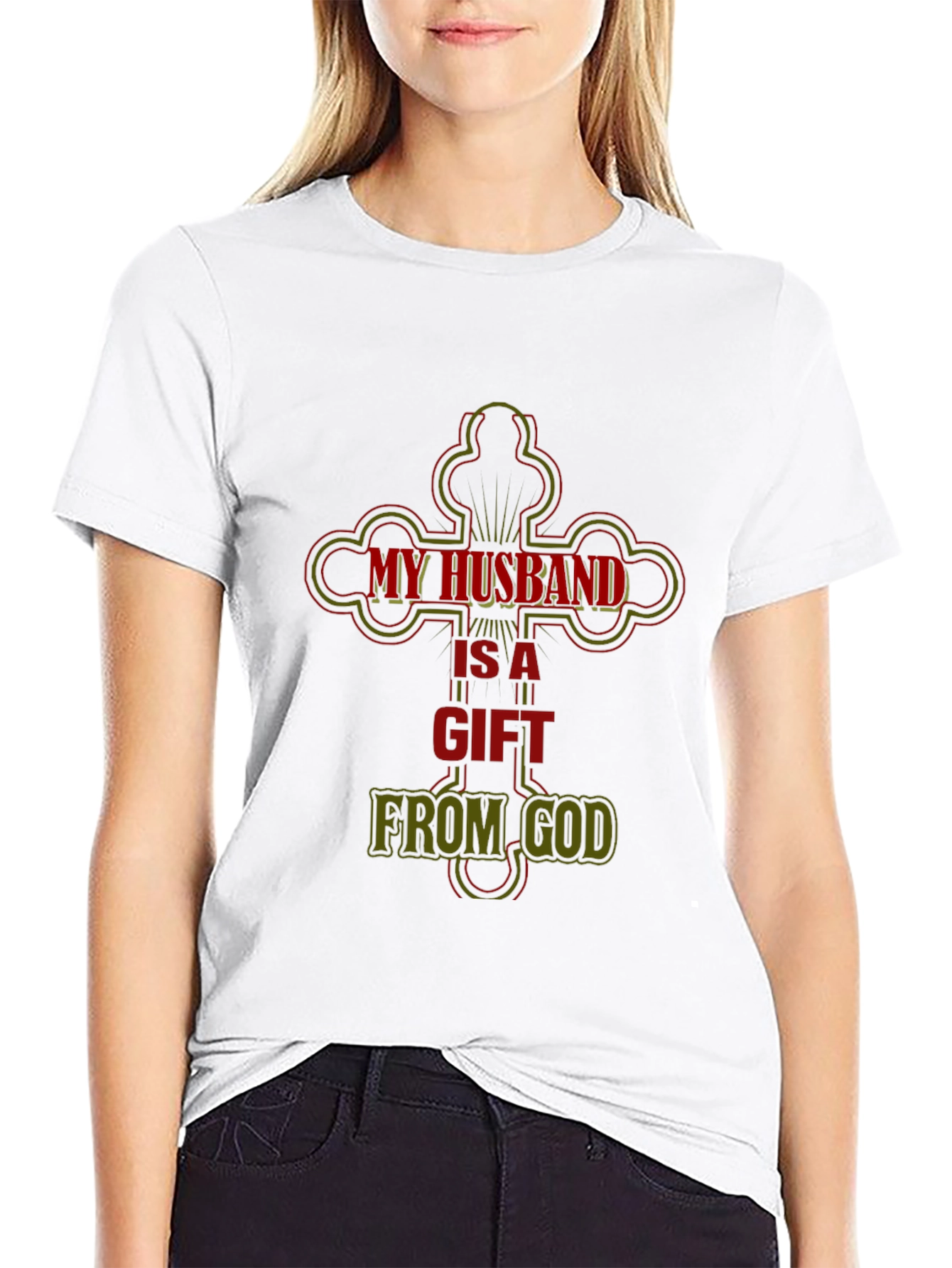 Husband Gift From God Graphic T-Shirt