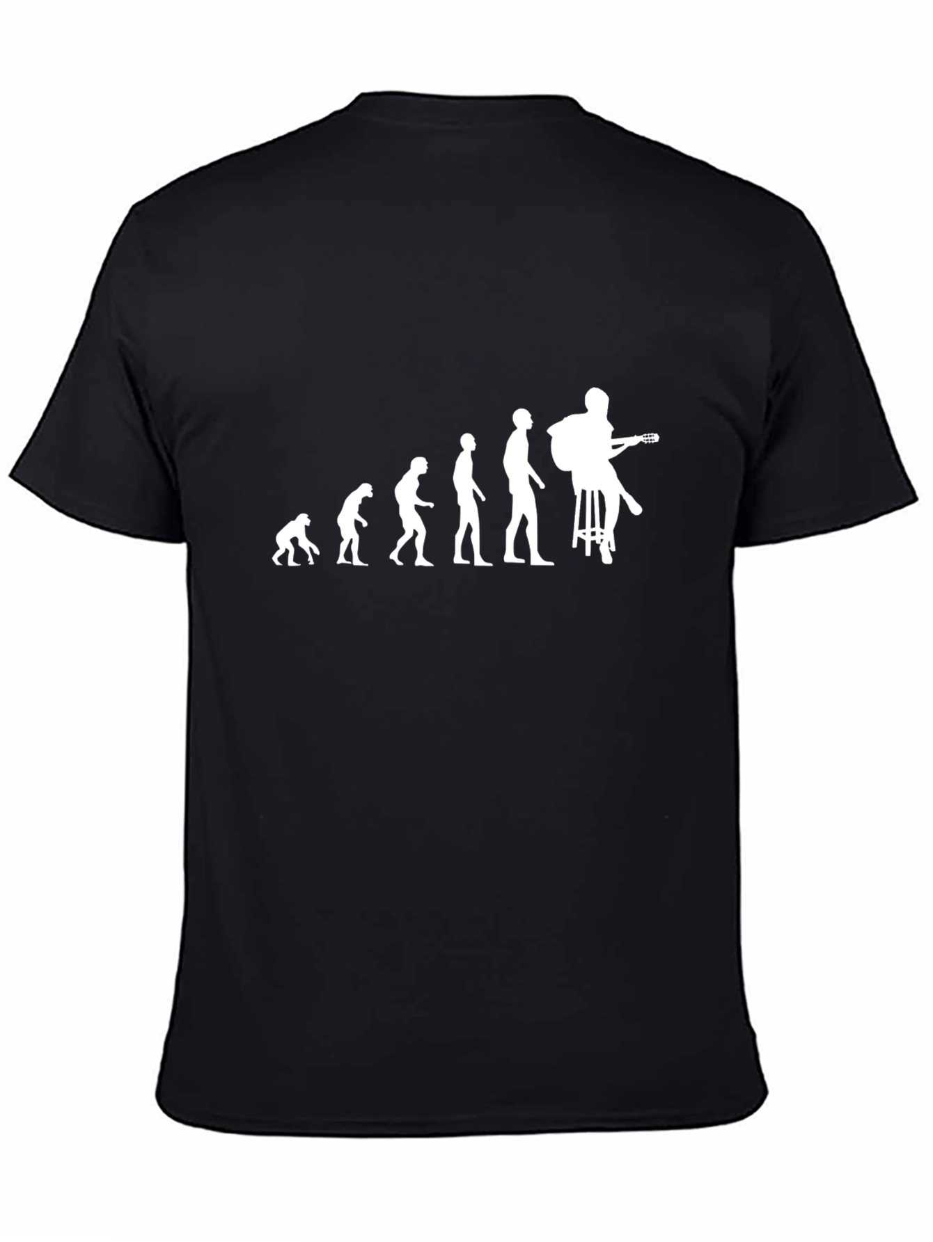 Evolution of Guitarist T-Shirt - Black
