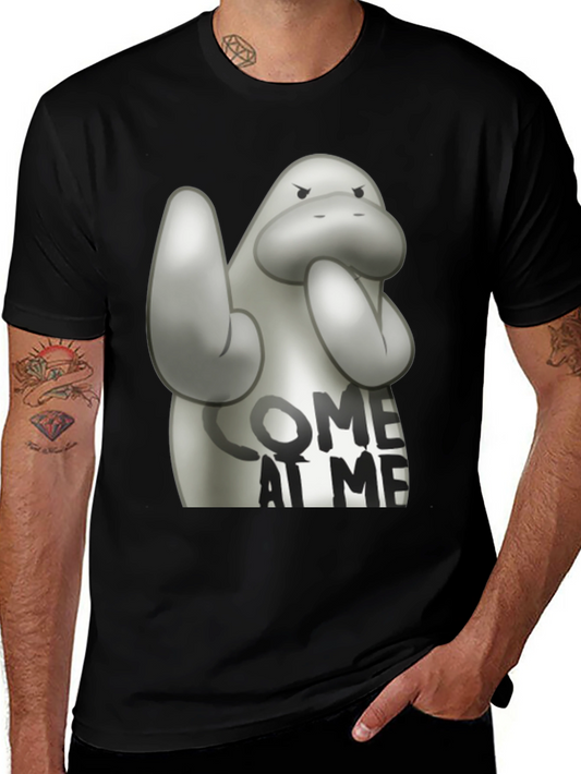 Come at Me Manatee T-Shirt - Funny Animal Tee