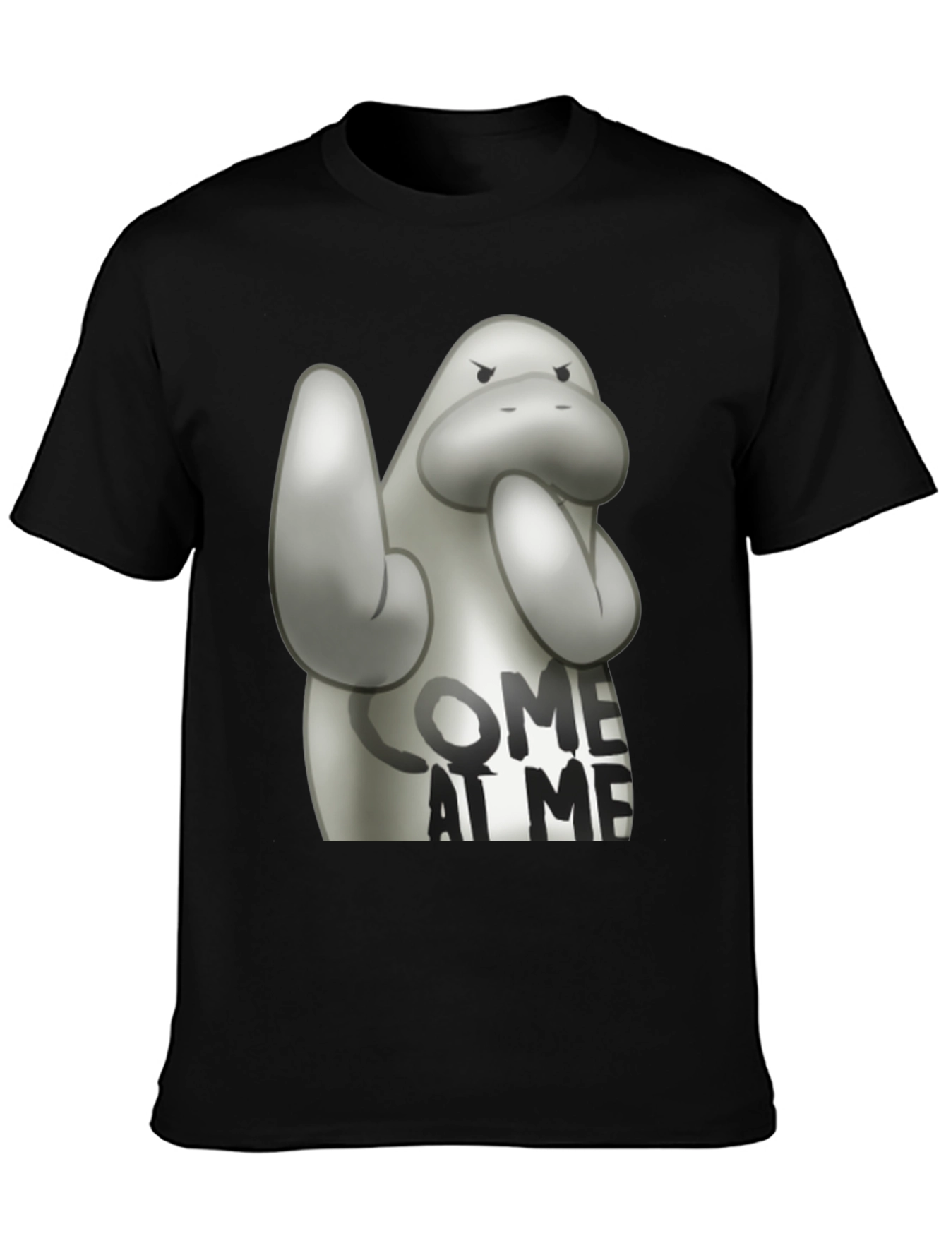 Come at Me Manatee T-Shirt - Funny Animal Tee