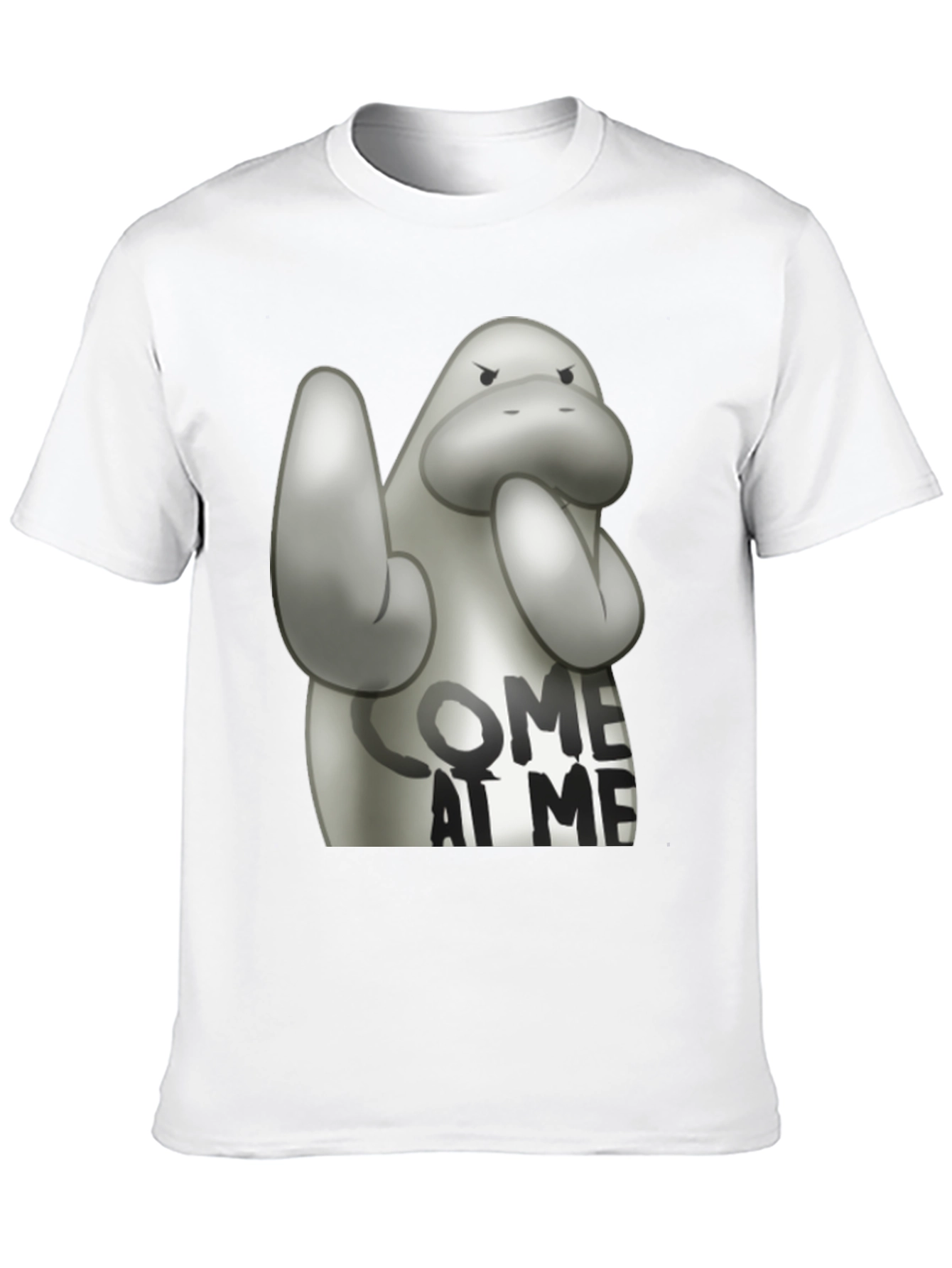 Come at Me Manatee T-Shirt - Funny Animal Tee