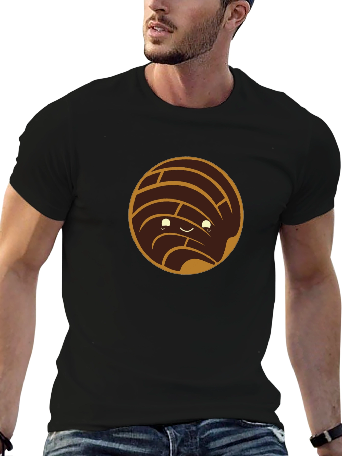 Cute Concha Bread T-Shirt - Sweet Treat Tee