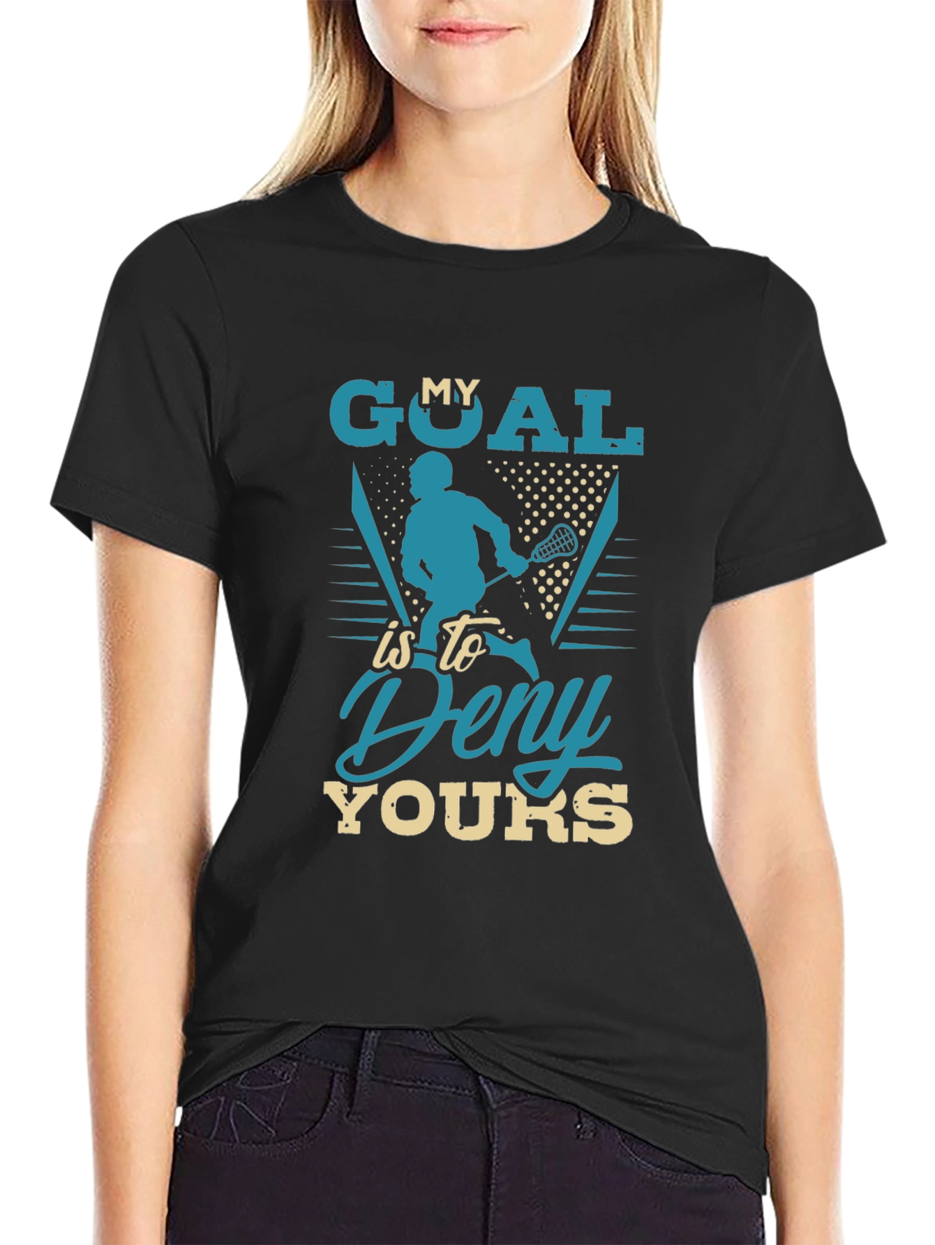 Lacrosse Goal T-Shirt