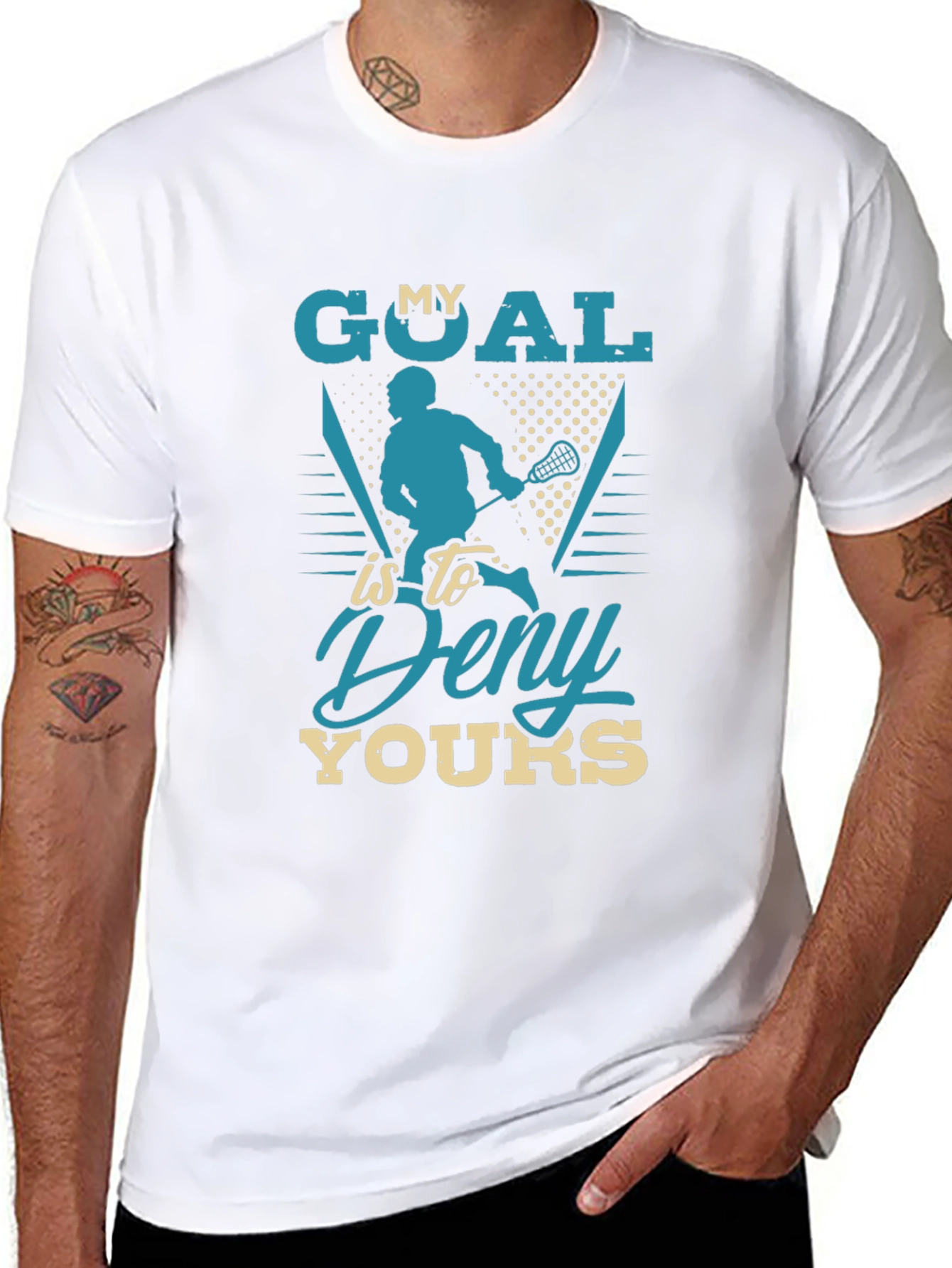 Lacrosse Goal T-Shirt