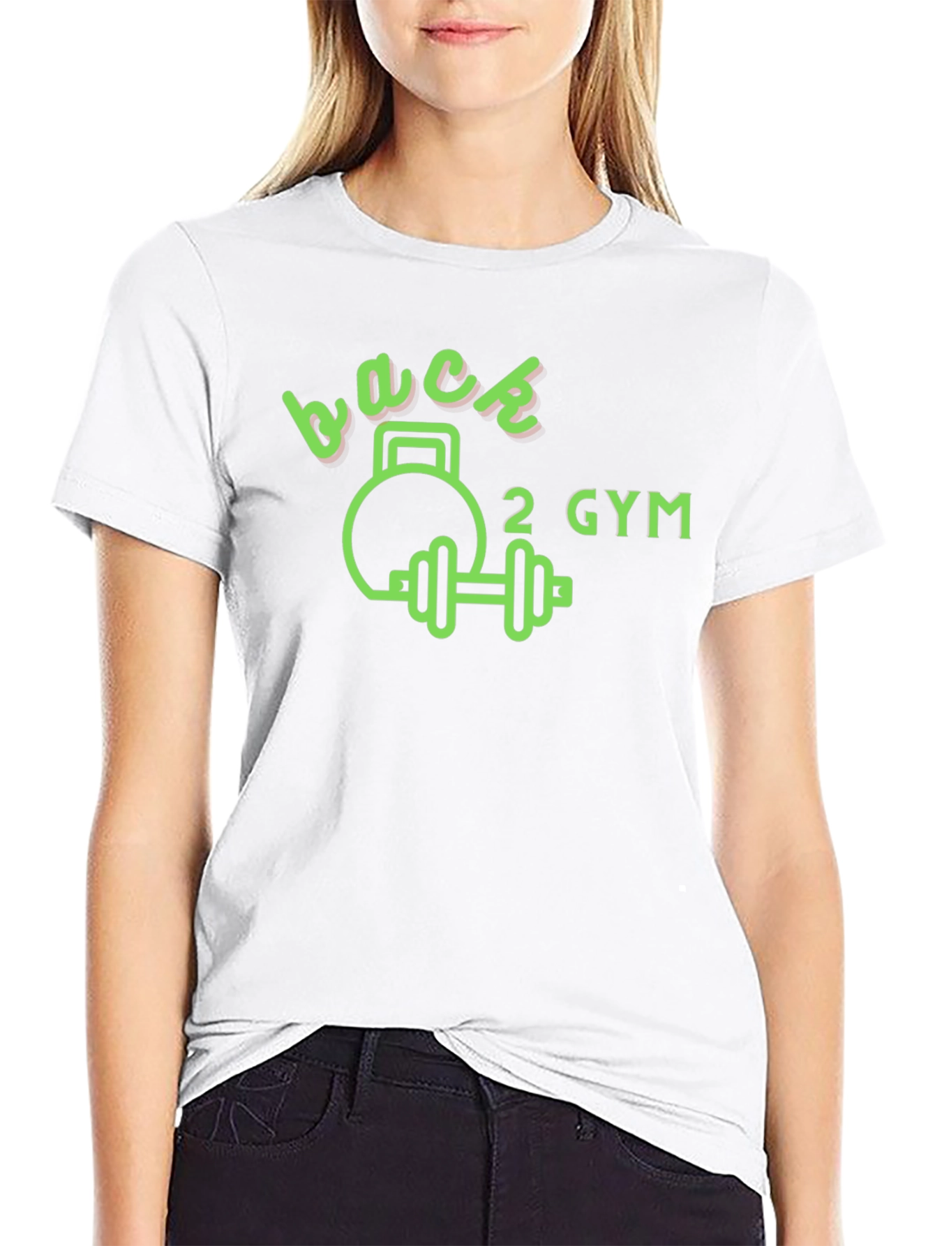 Back 2 Gym Graphic Tee - Workout Motivation