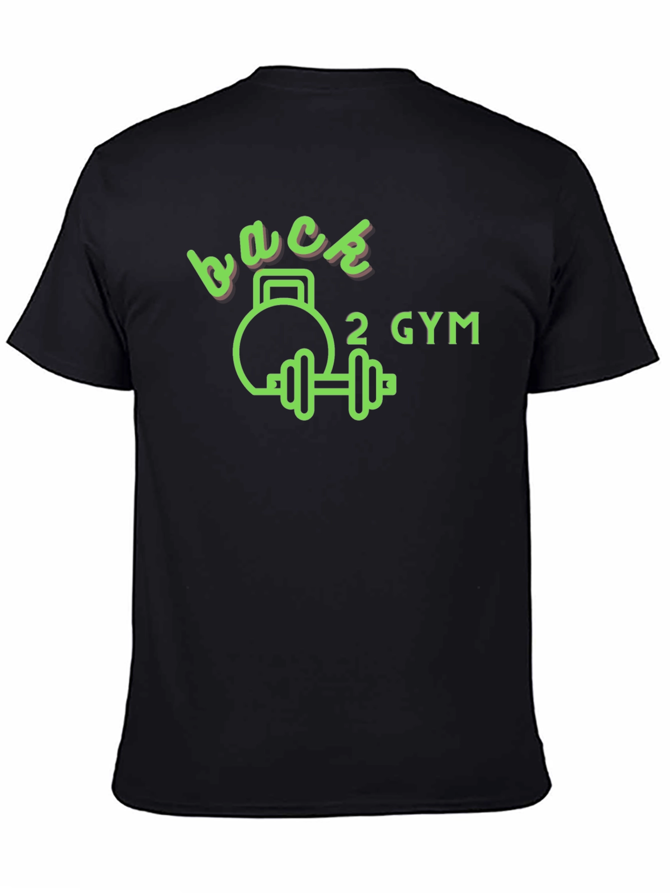 Back 2 Gym Graphic Tee - Workout Motivation