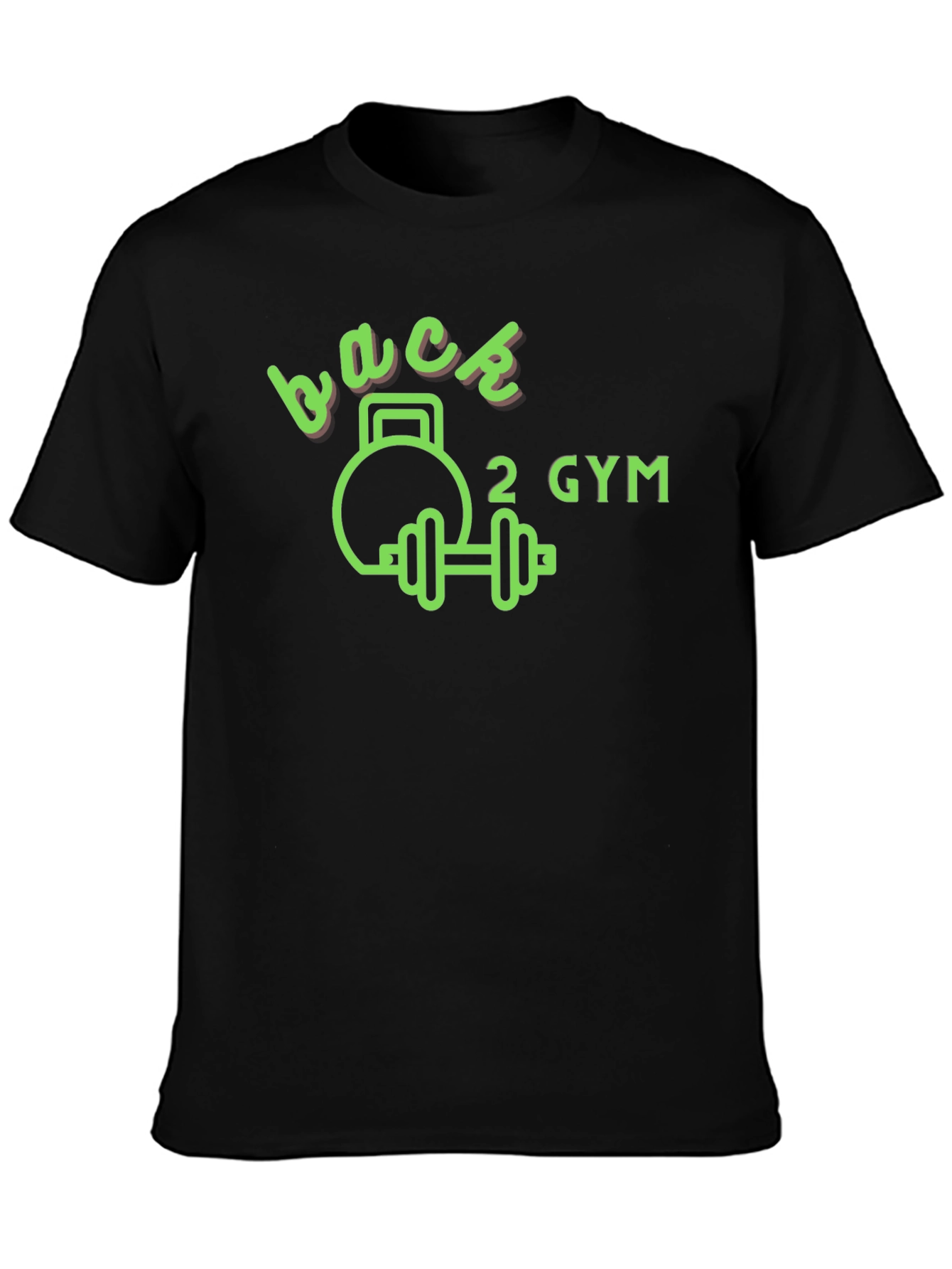 Back 2 Gym Graphic Tee - Workout Motivation