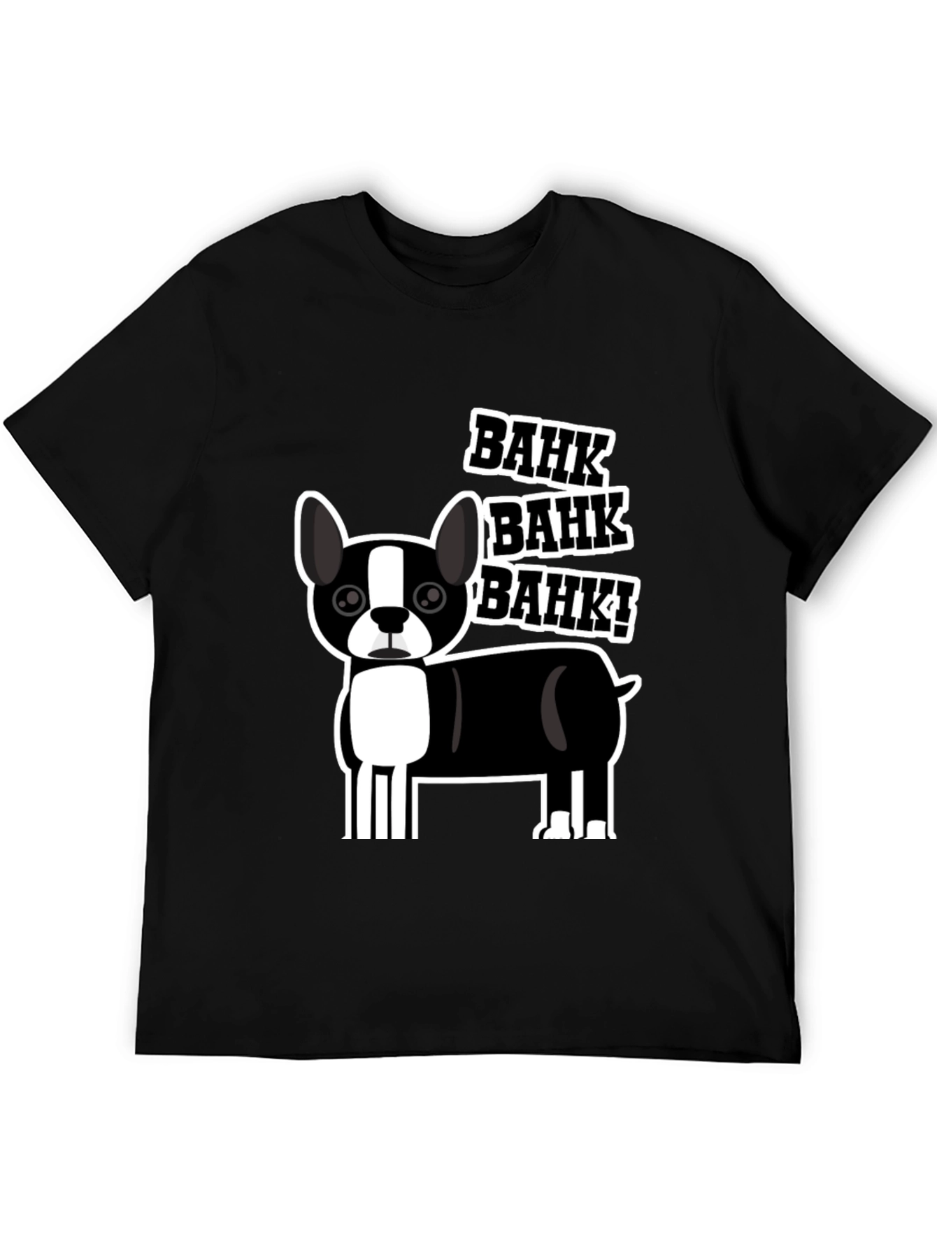Bahk Dog Graphic Tee - Black