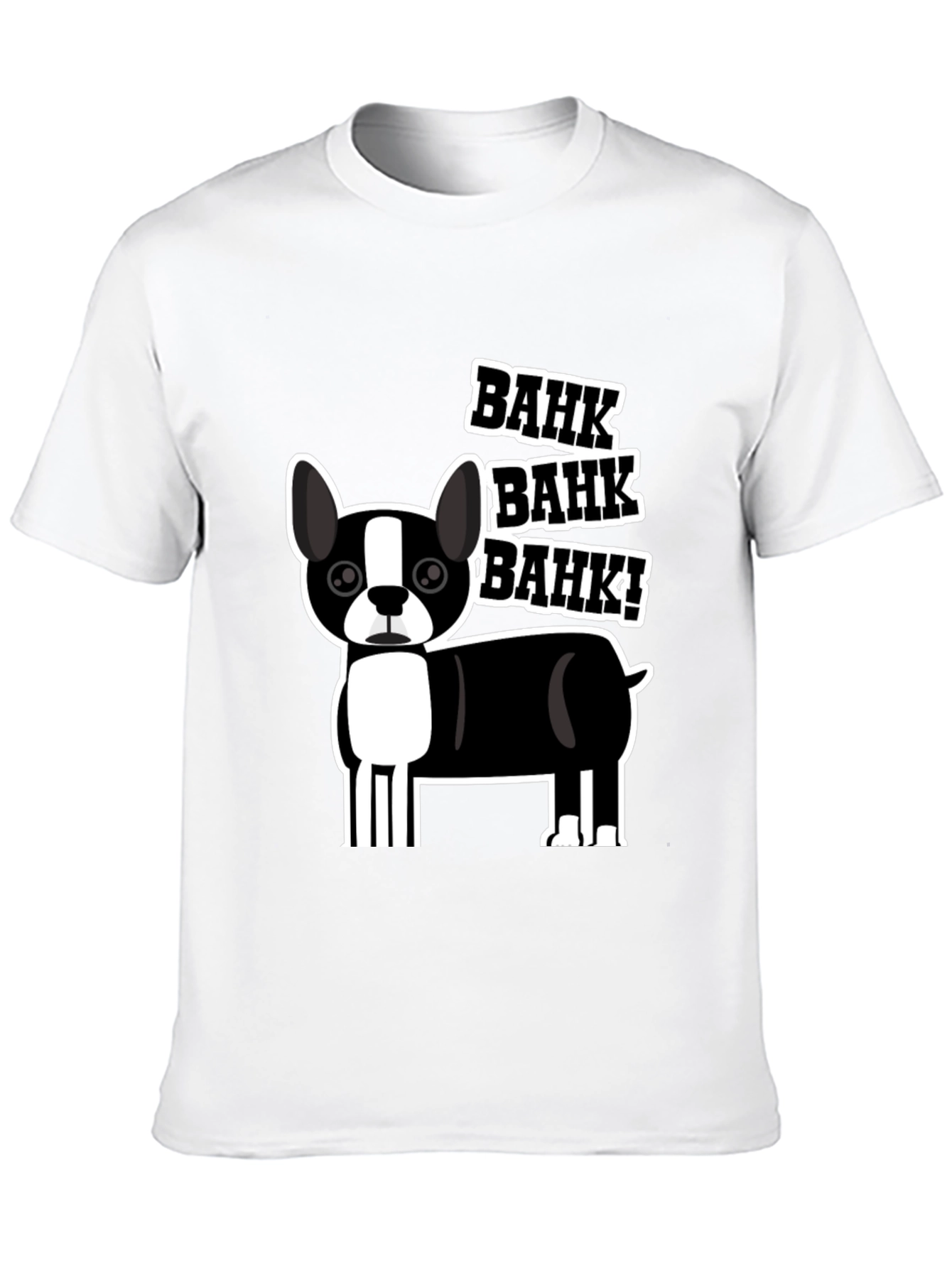 Bahk Dog Graphic Tee - Black