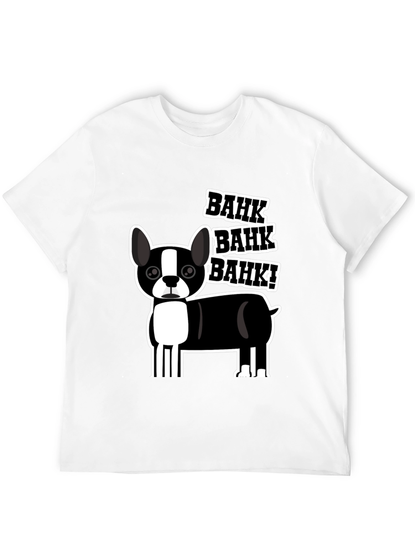 Bahk Dog Graphic Tee - Black