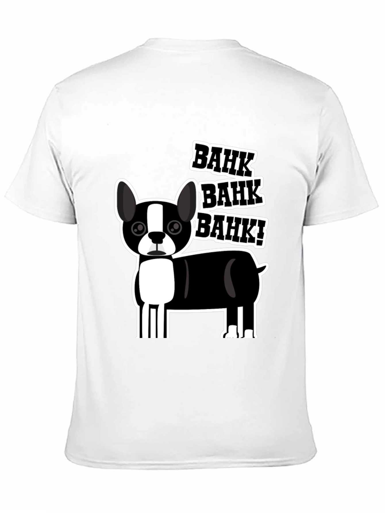 Bahk Dog Graphic Tee - Black
