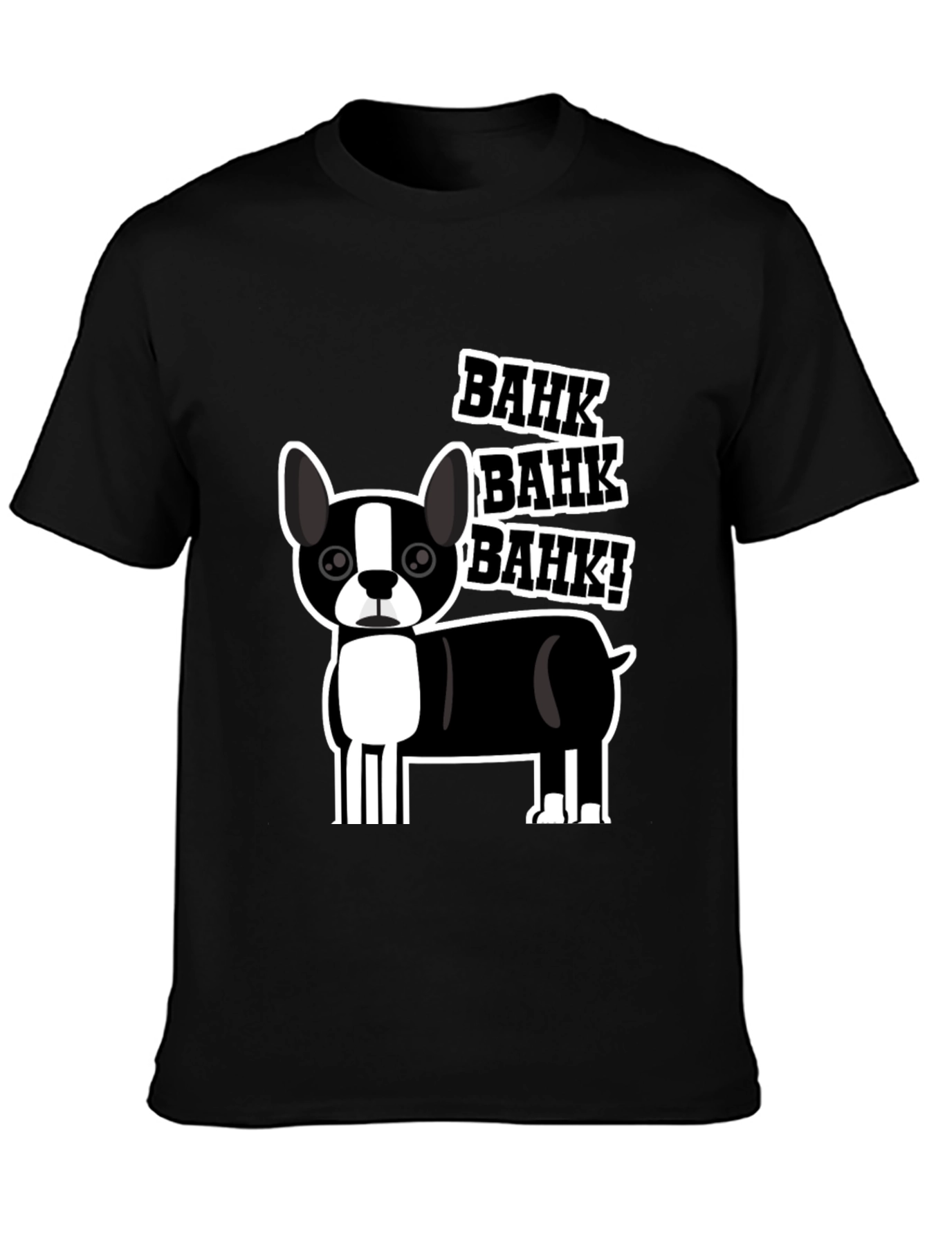 Bahk Dog Graphic Tee - Black