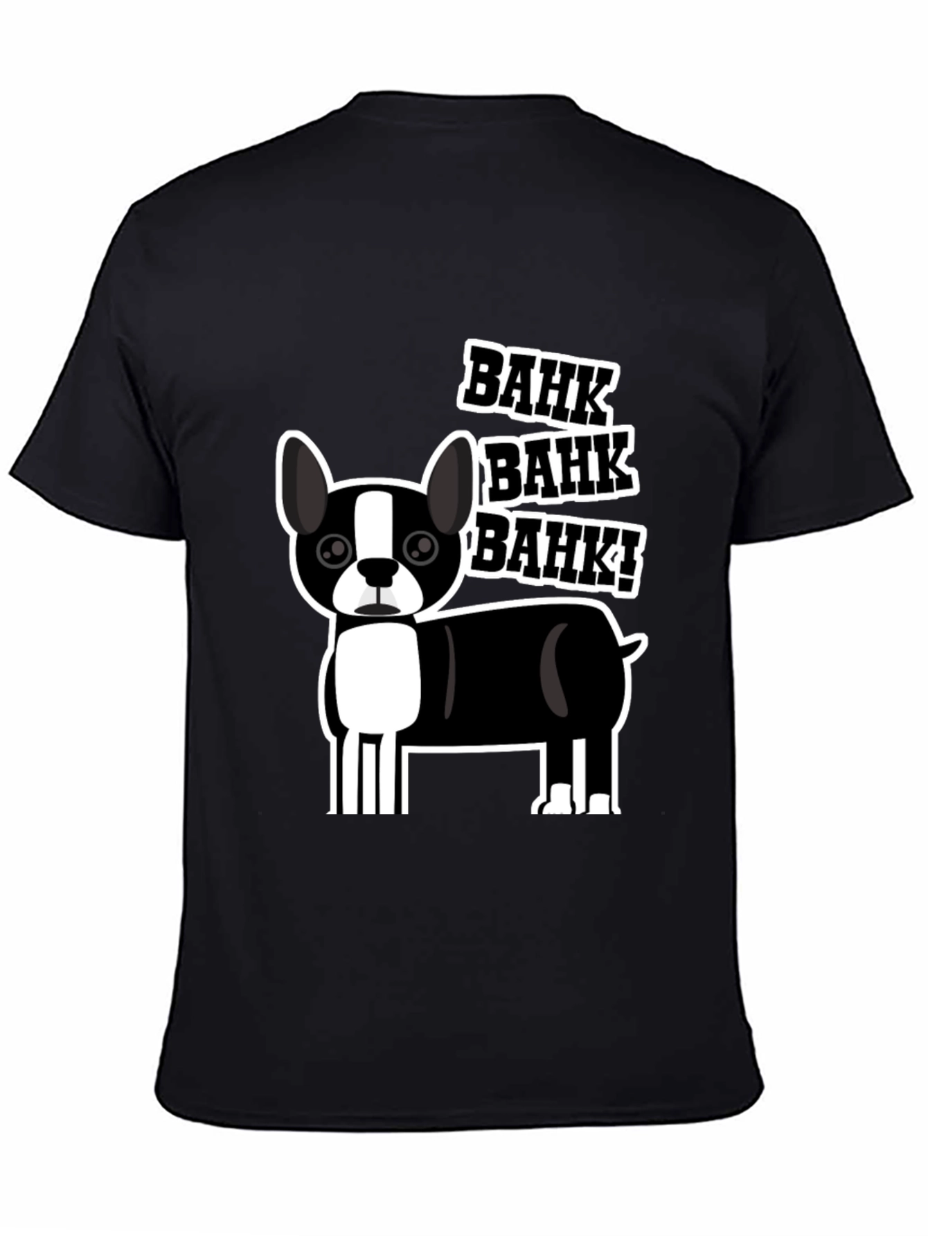 Bahk Dog Graphic Tee - Black