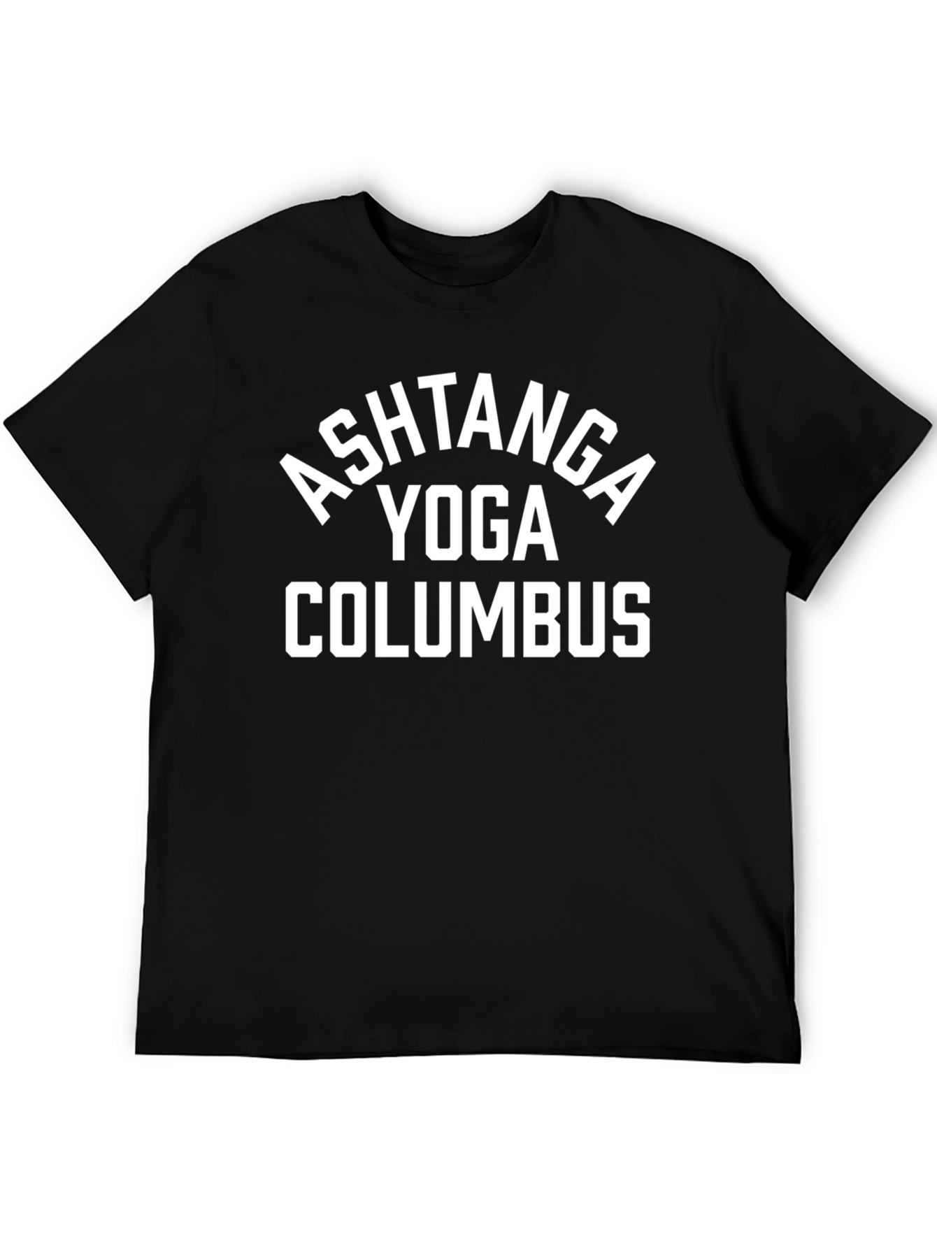 Ashtanga Yoga Columbus T-Shirt - Black
