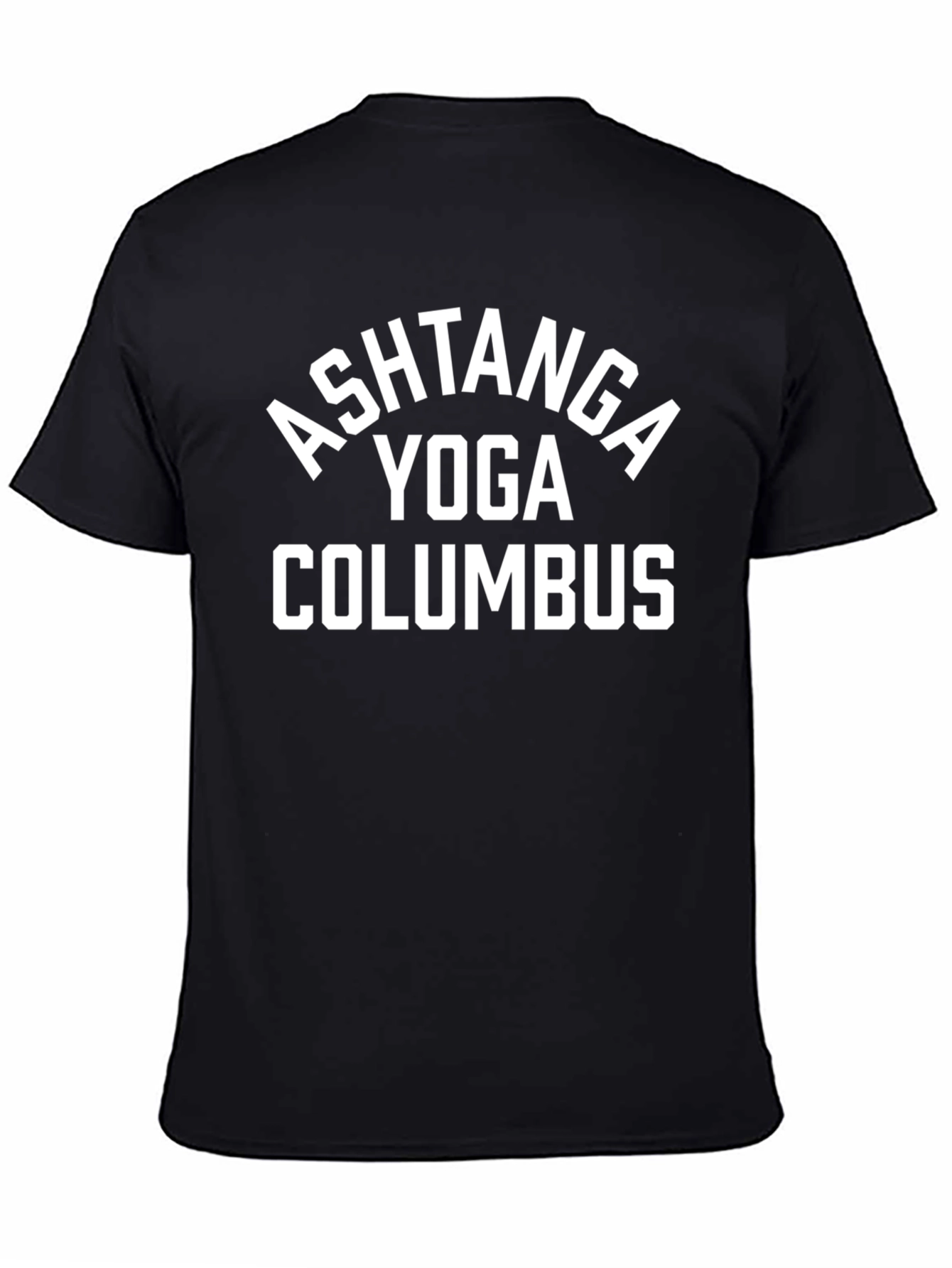 Ashtanga Yoga Columbus T-Shirt - Black
