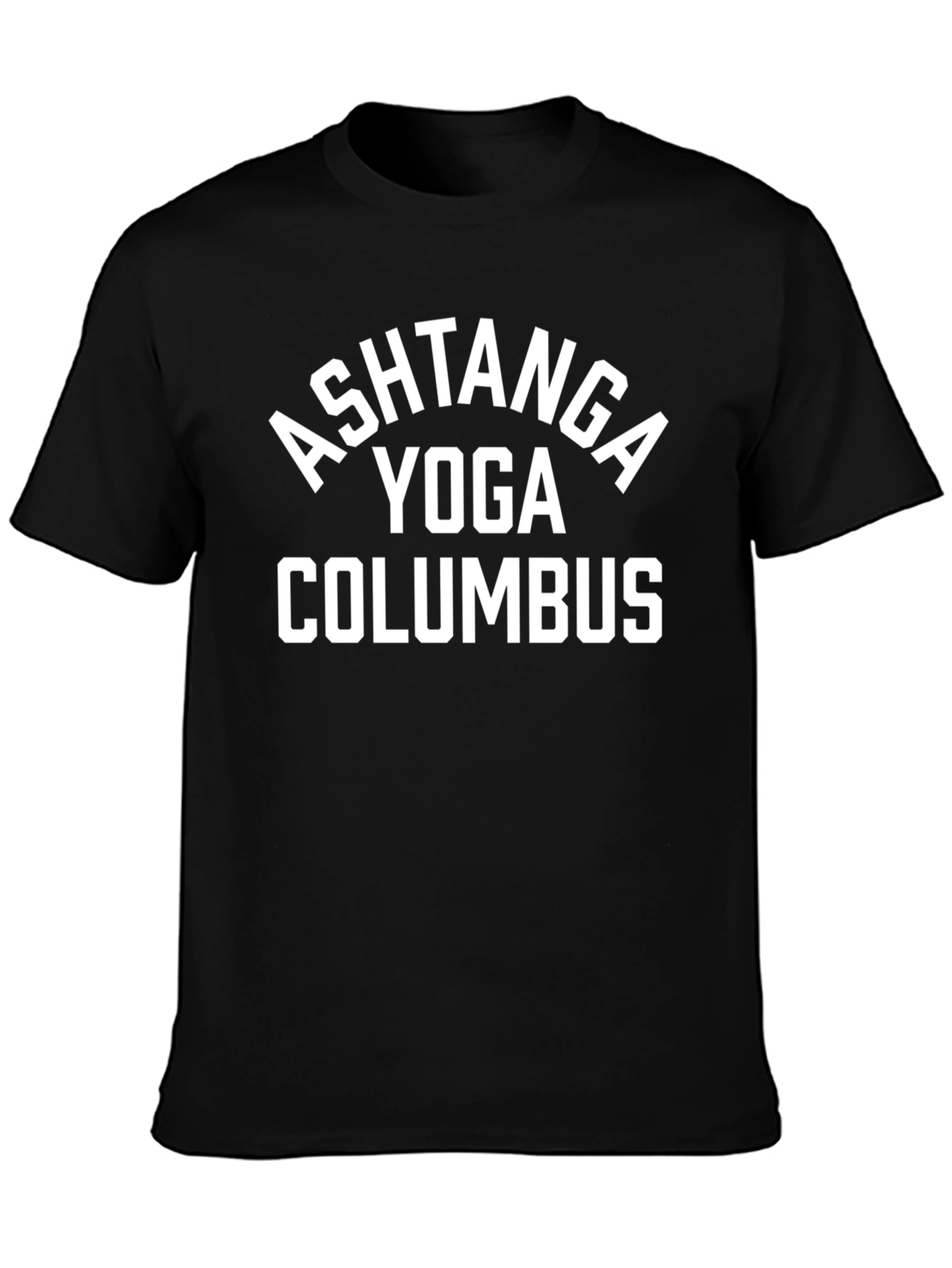 Ashtanga Yoga Columbus T-Shirt - Black