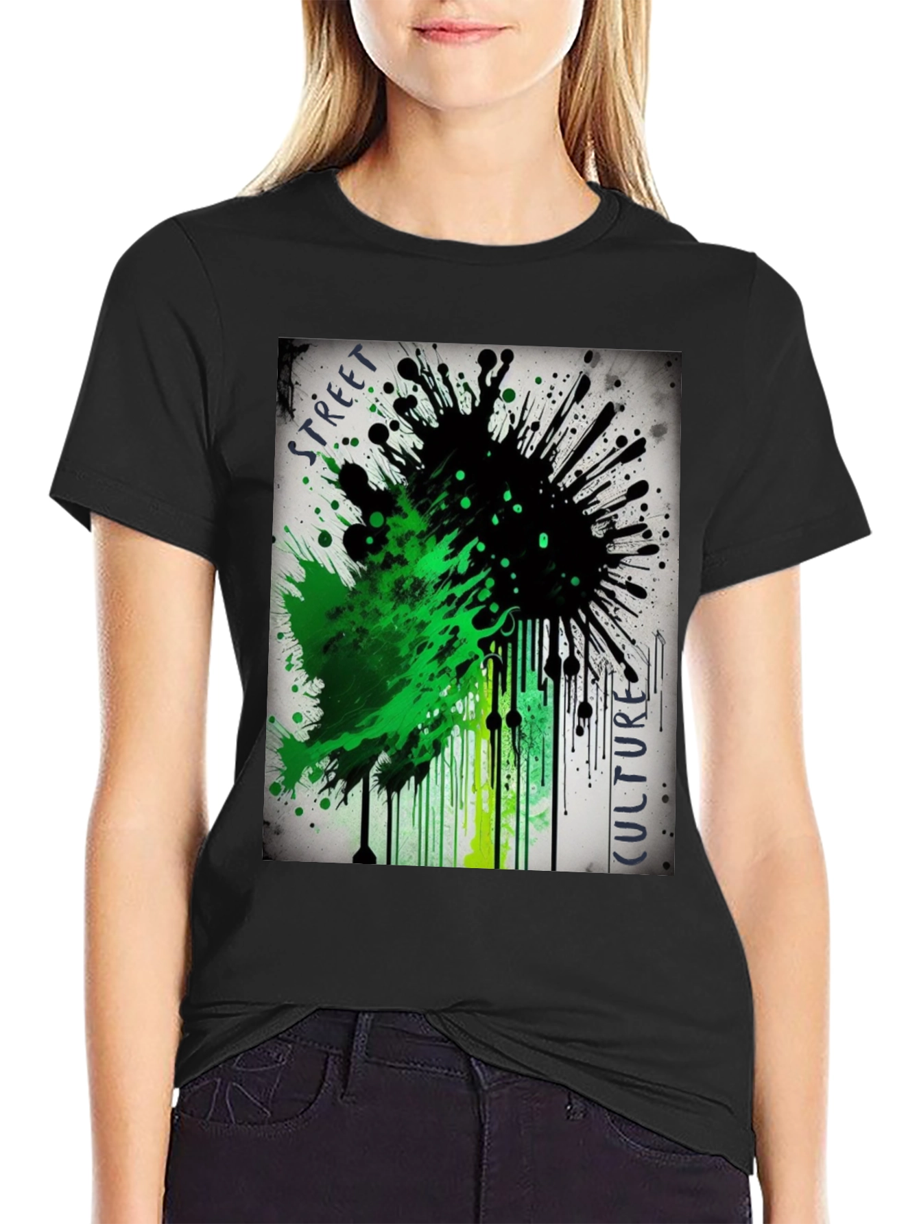 Street Culture Splatter Tee