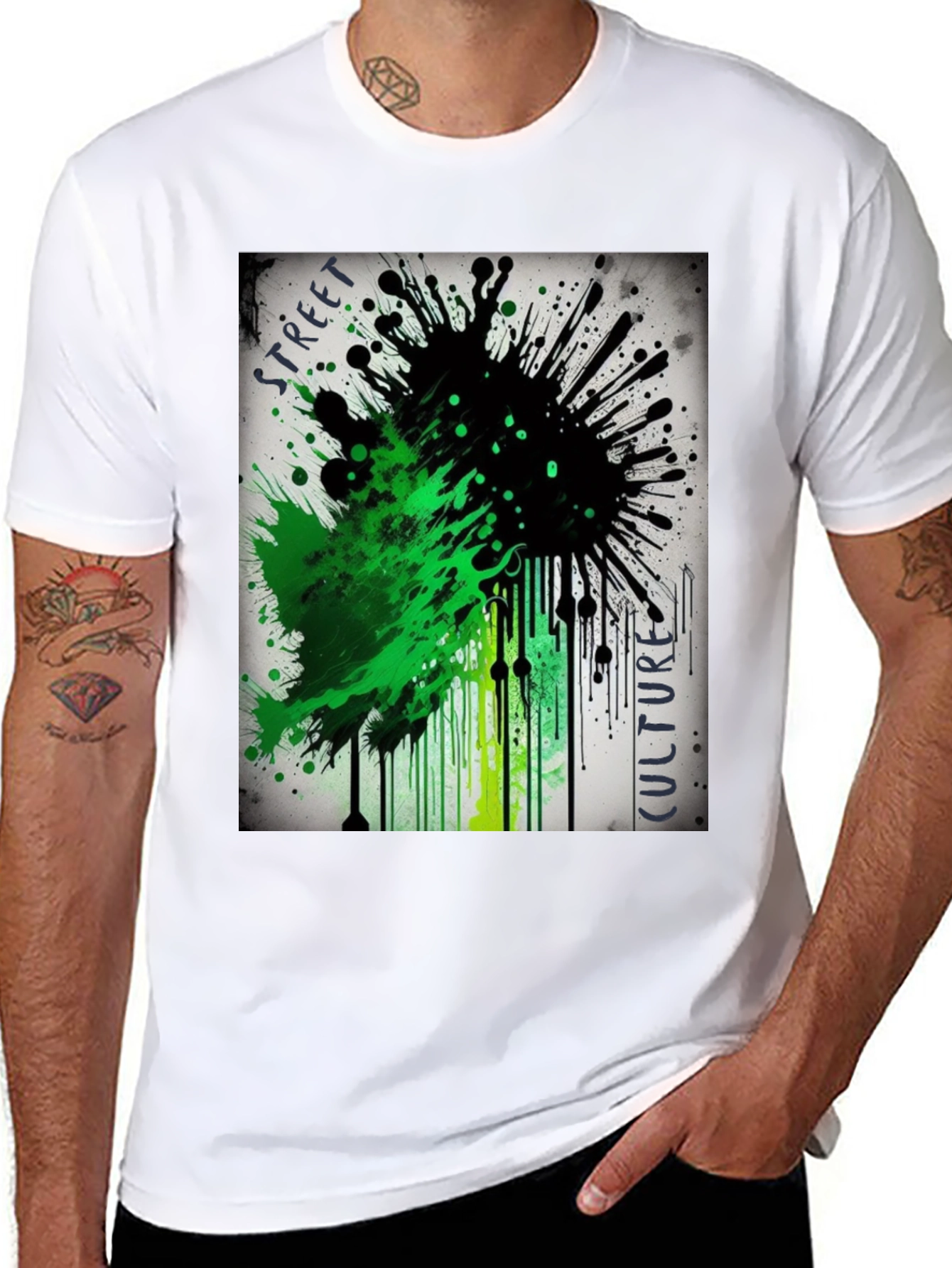 Street Culture Splatter Tee