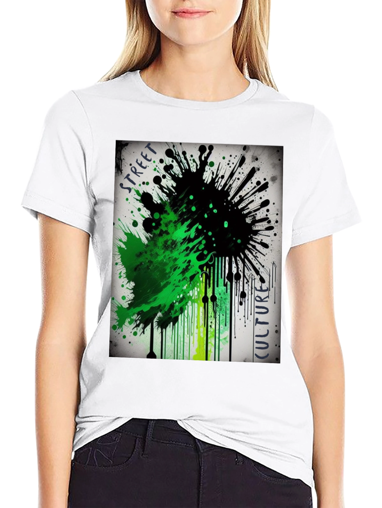 Street Culture Splatter Tee