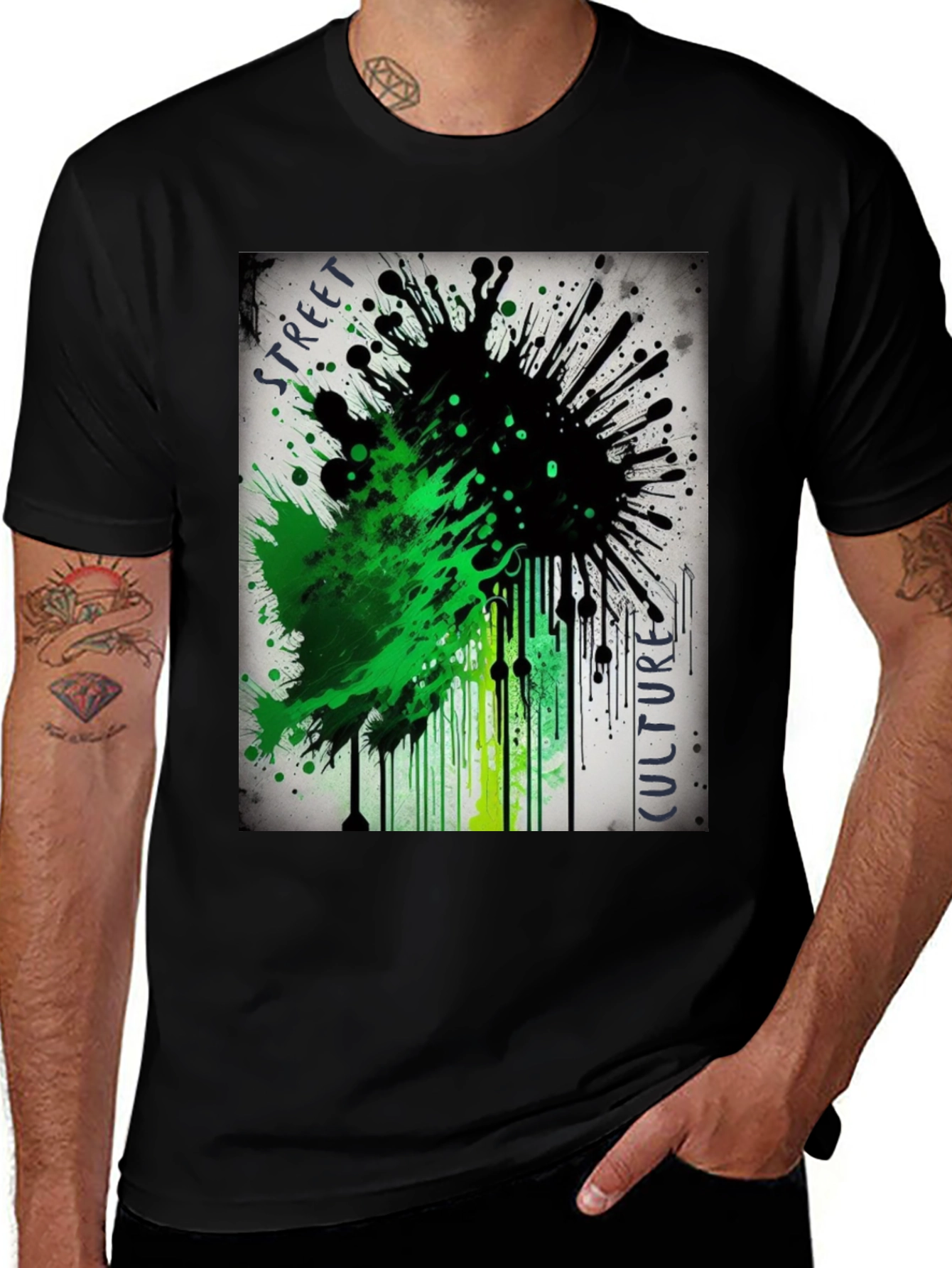 Street Culture Splatter Tee