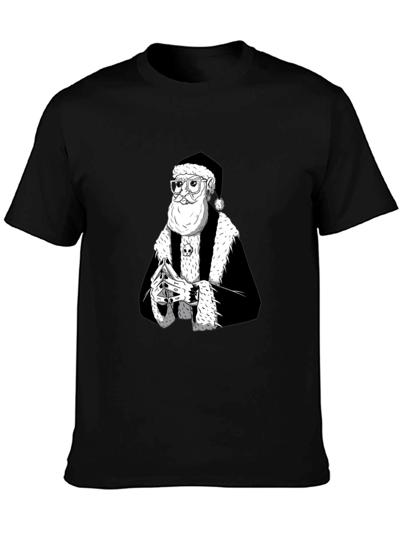 Edgy Santa T-Shirt