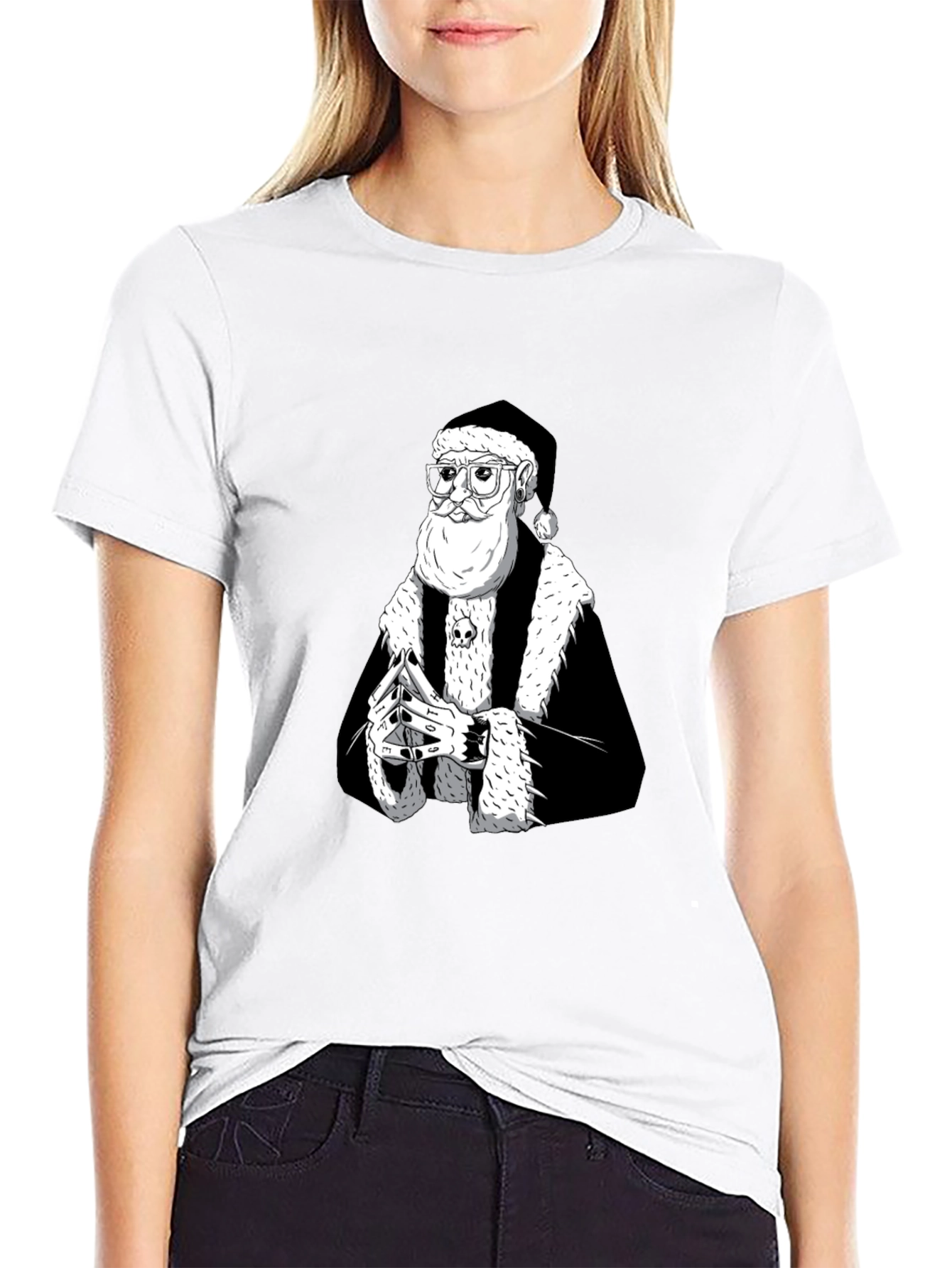 Edgy Santa T-Shirt