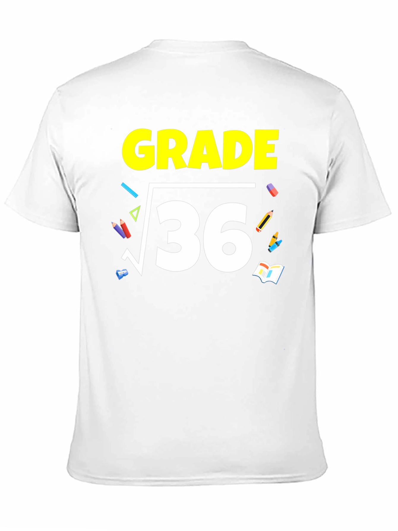 Math Grade 6 T-Shirt - Square Root of 36