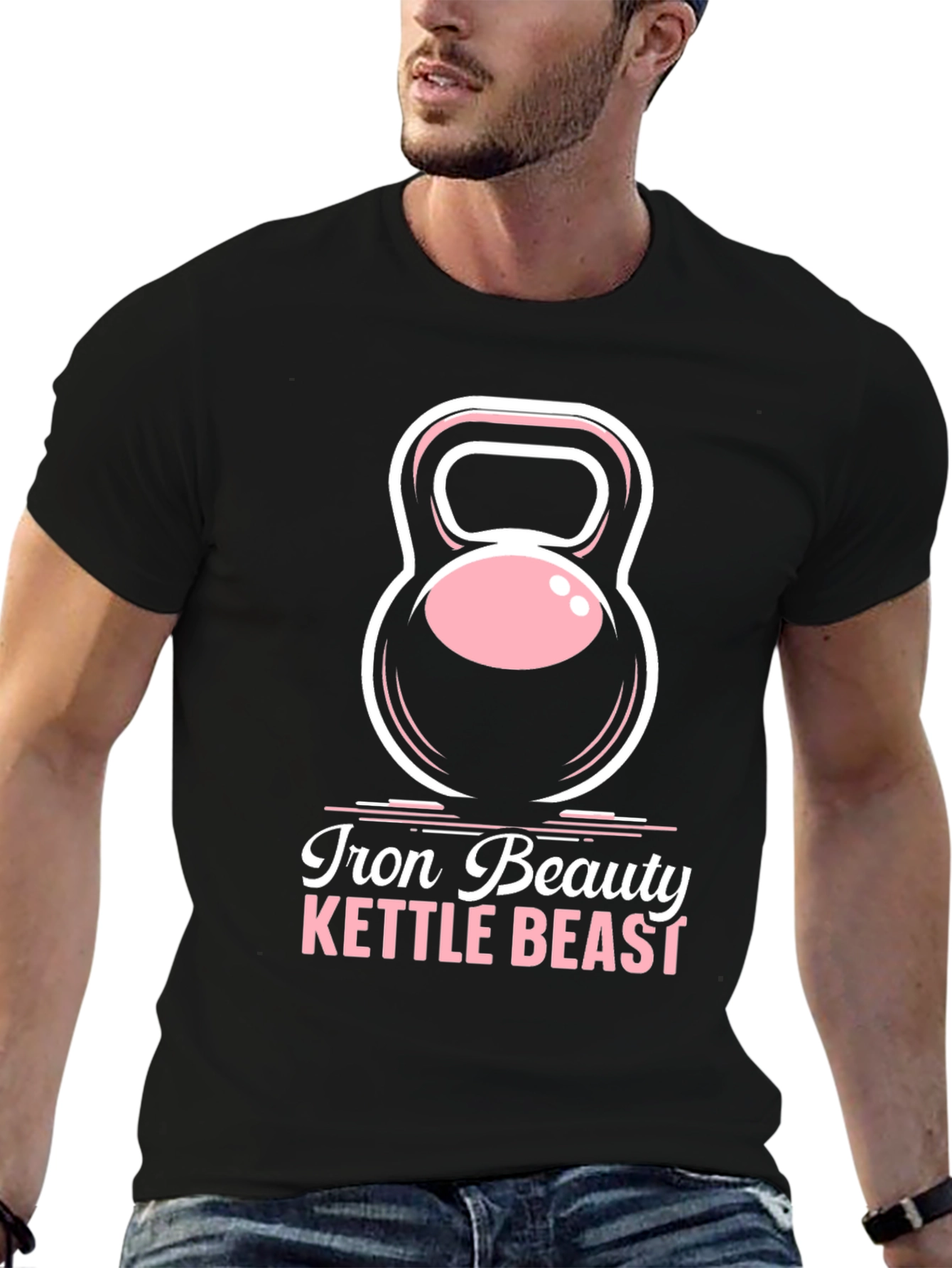 Iron Beauty Kettle Beast Graphic Tee - Black