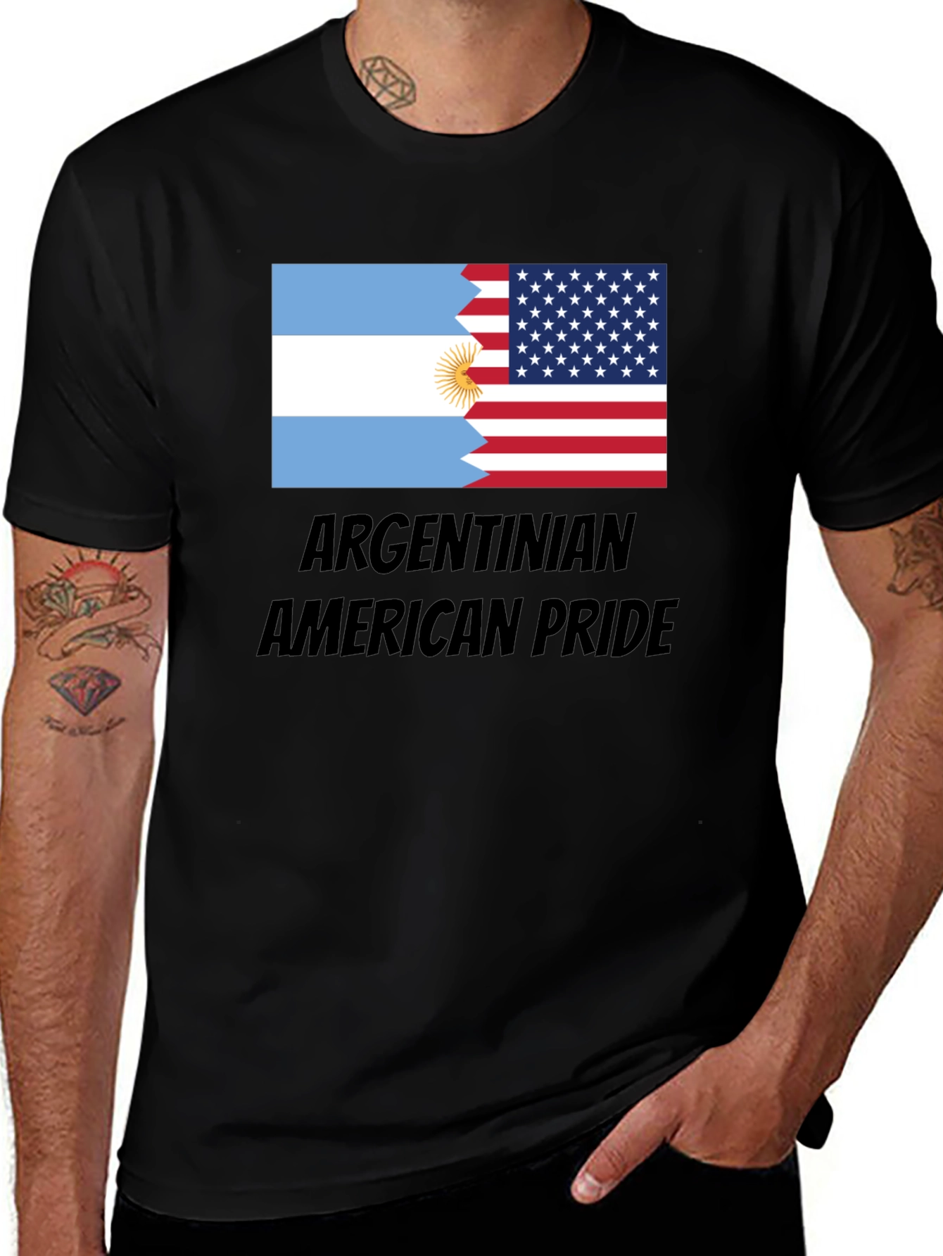 Argentinian American Pride T-Shirt