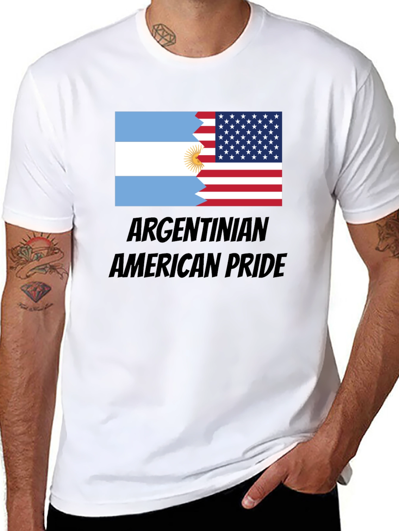Argentinian American Pride T-Shirt