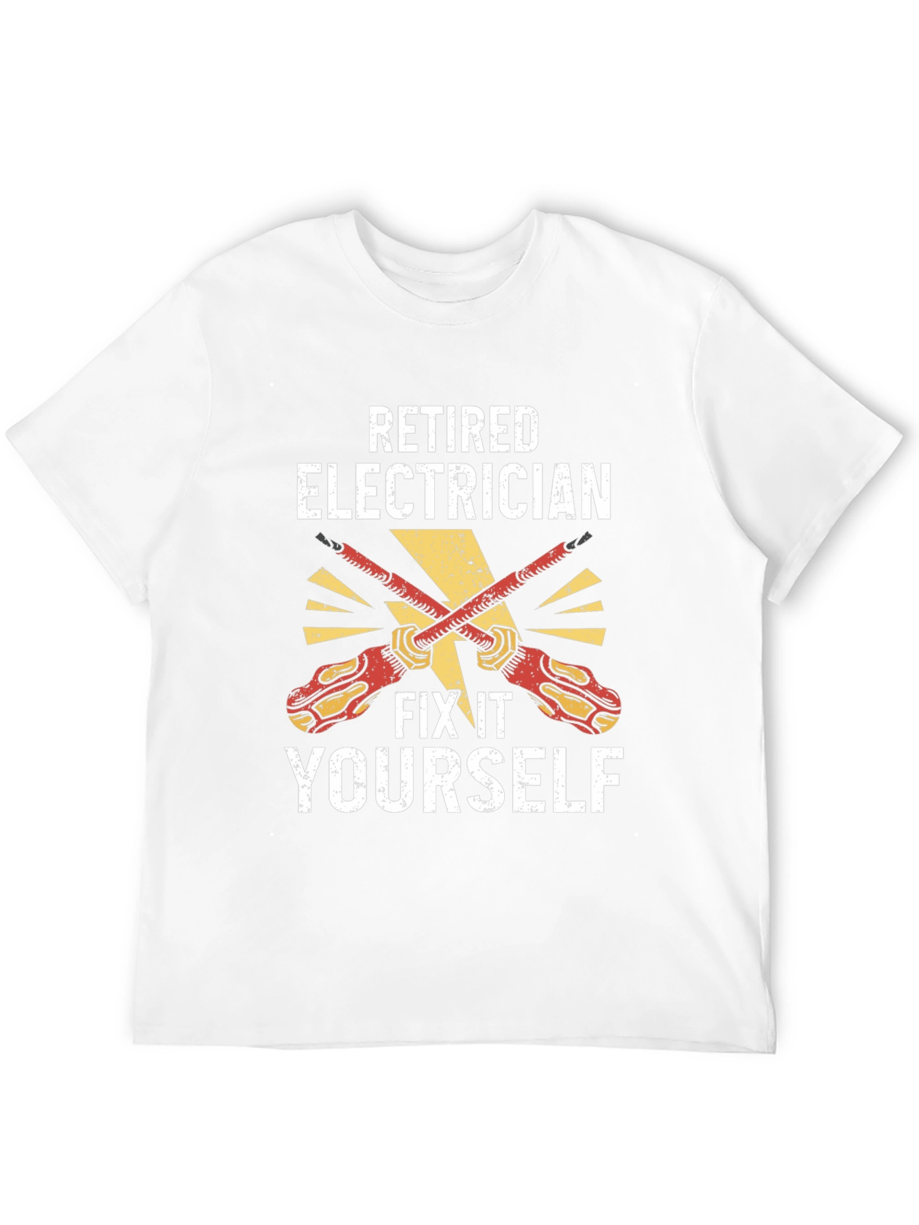 Retired Electrician Fix It Yourself T-Shirt