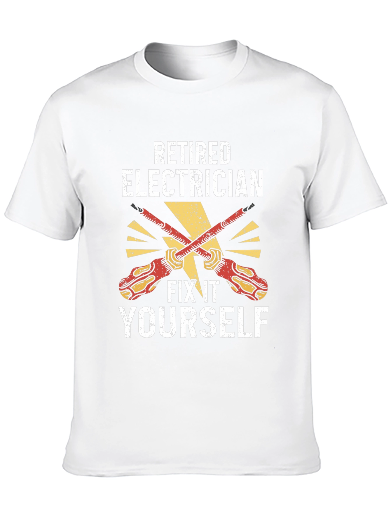 Retired Electrician Fix It Yourself T-Shirt