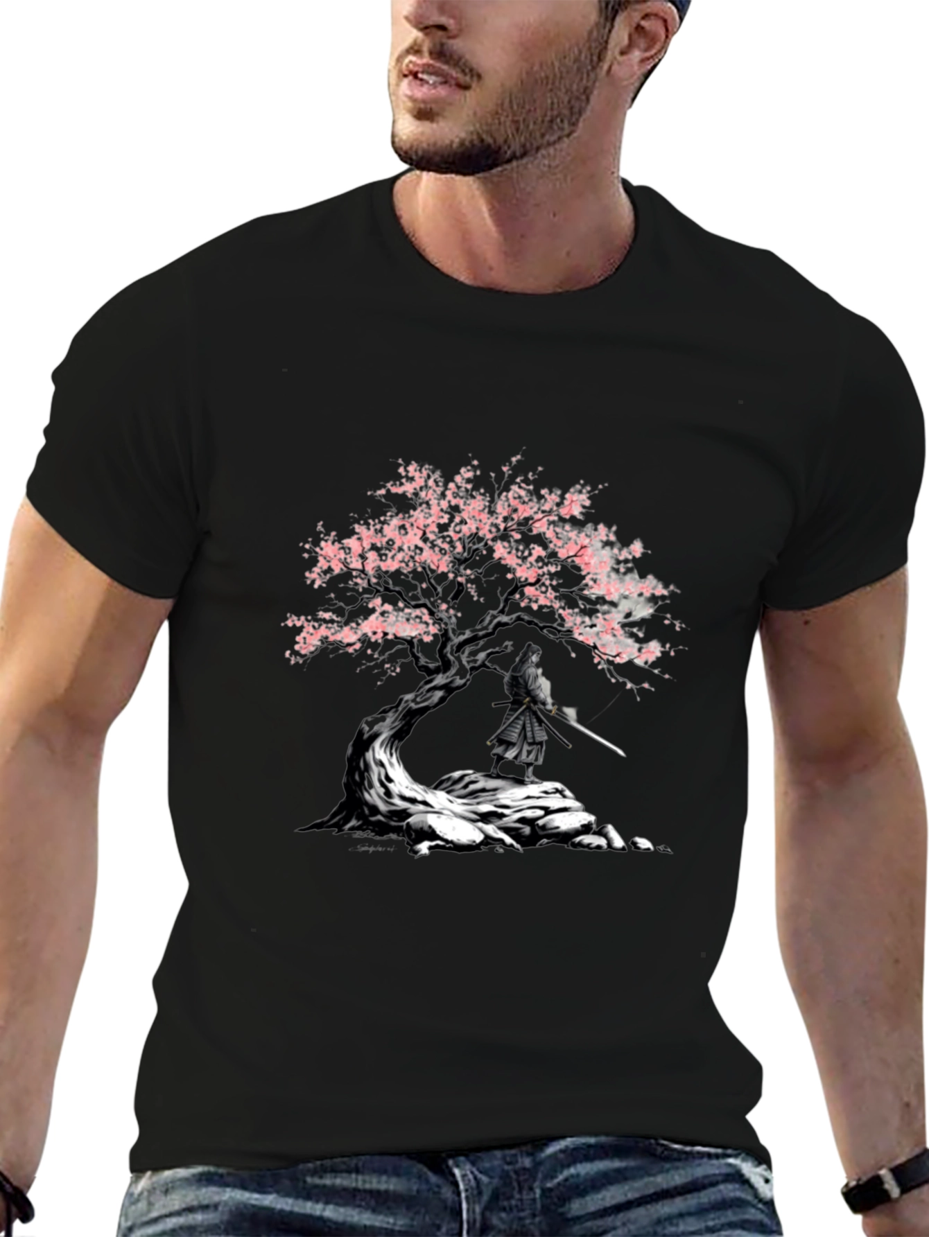 Samurai Tree Graphic Tee